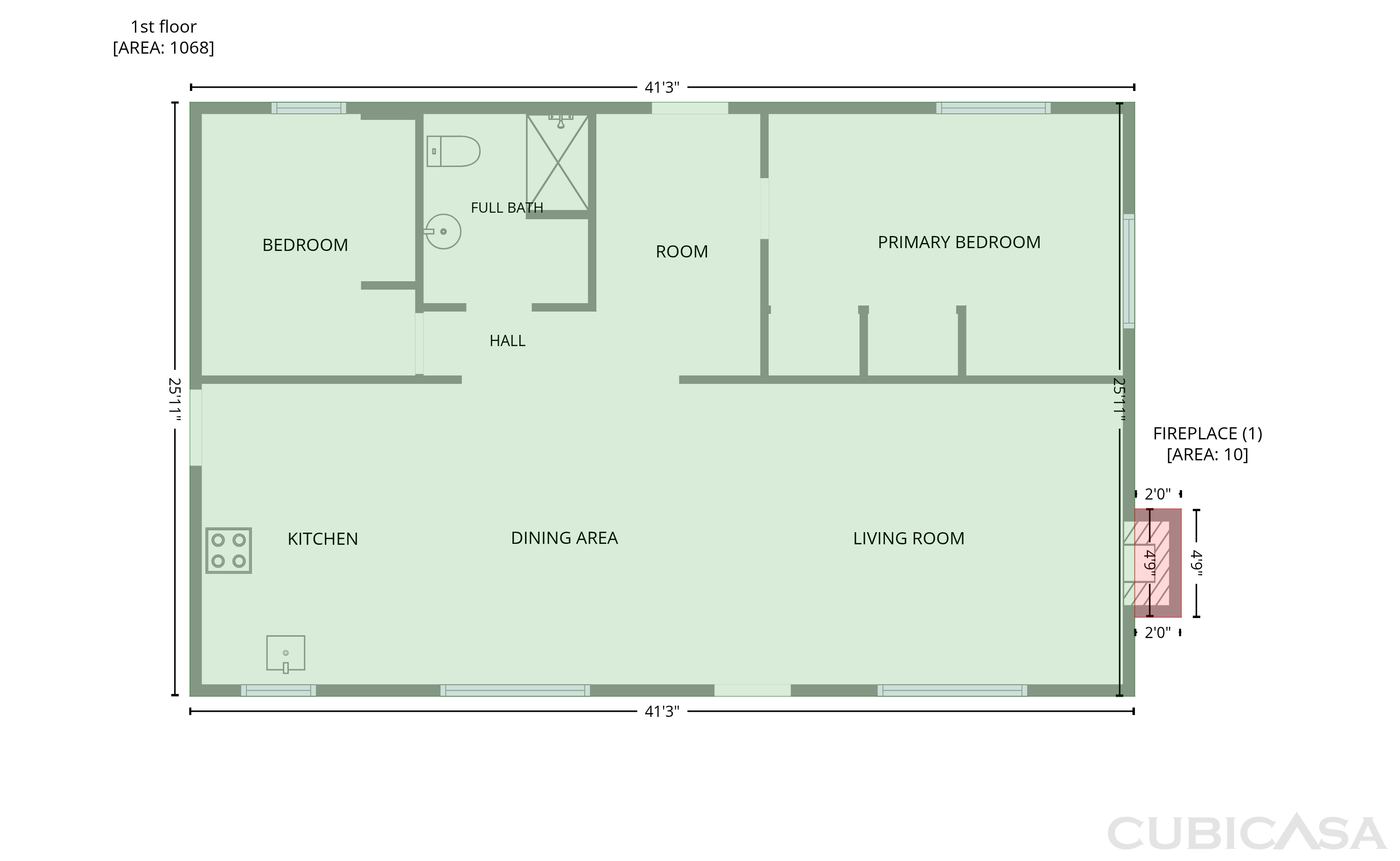 Main Floor of 417 Calumet Rd, Avon Park, FL