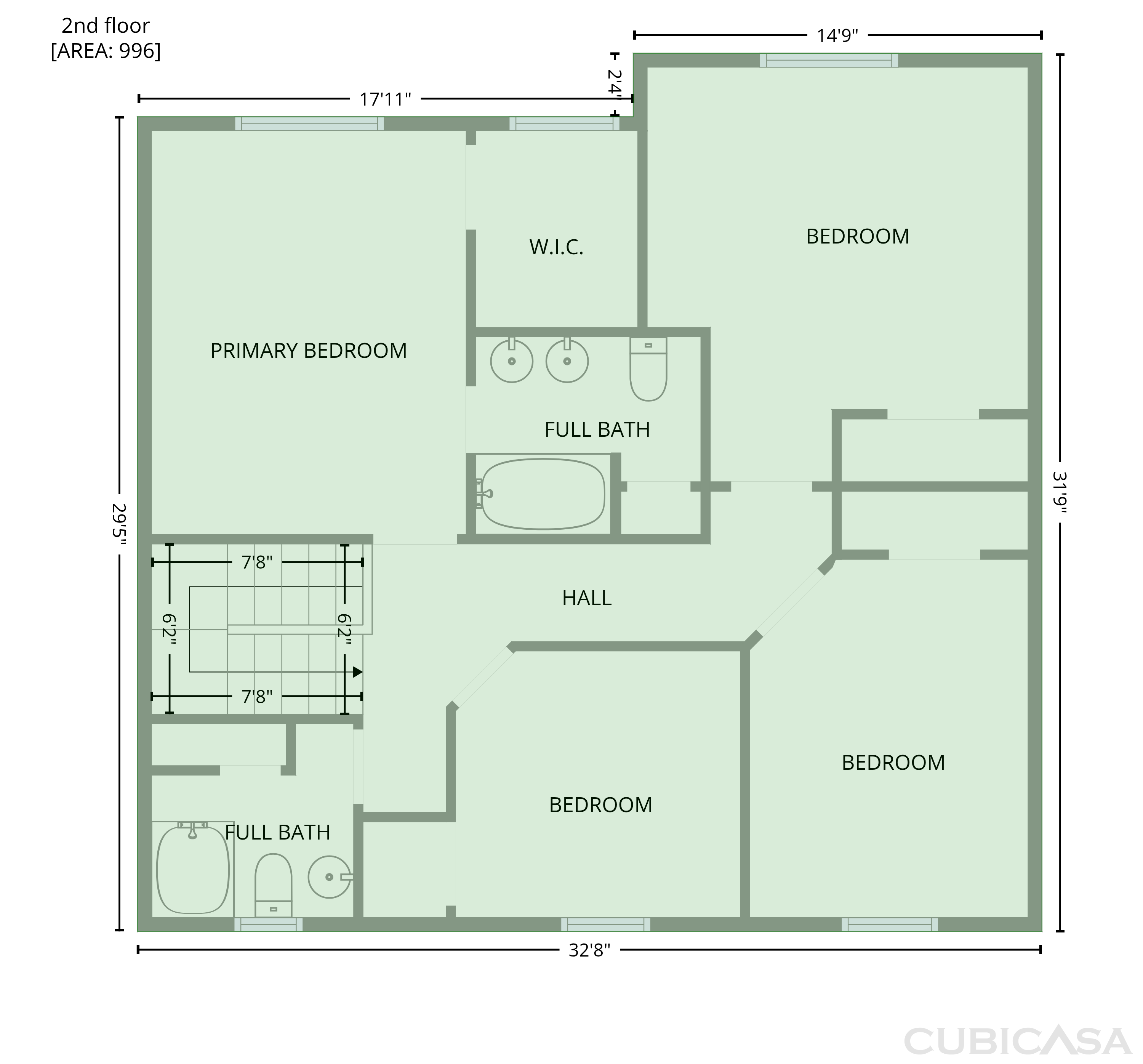 Second Floor of 202 Arbor Oaks Dr, Summerville, SC
