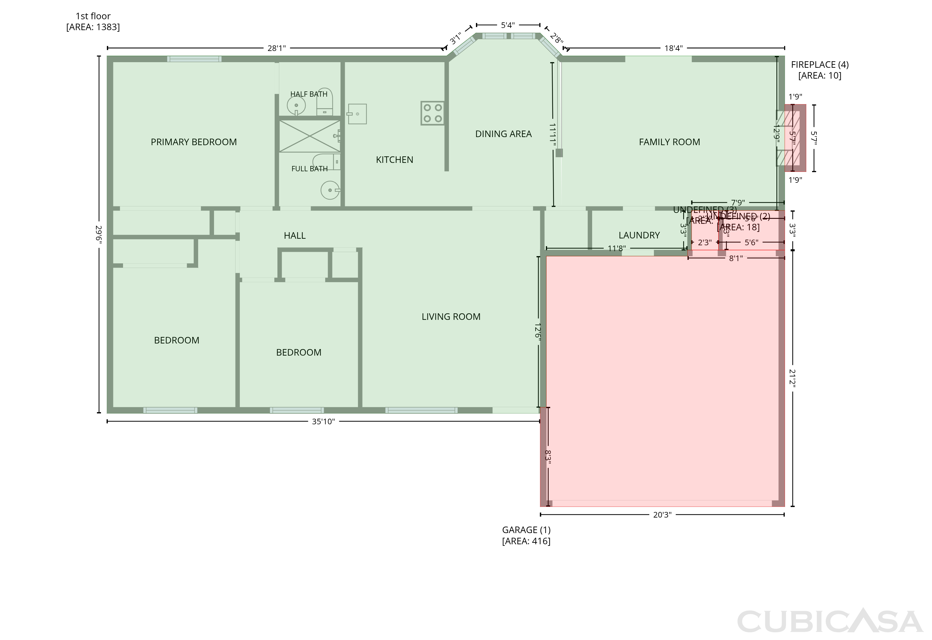 Main Floor of 7938 Inverness Dr, Indianapolis, IN