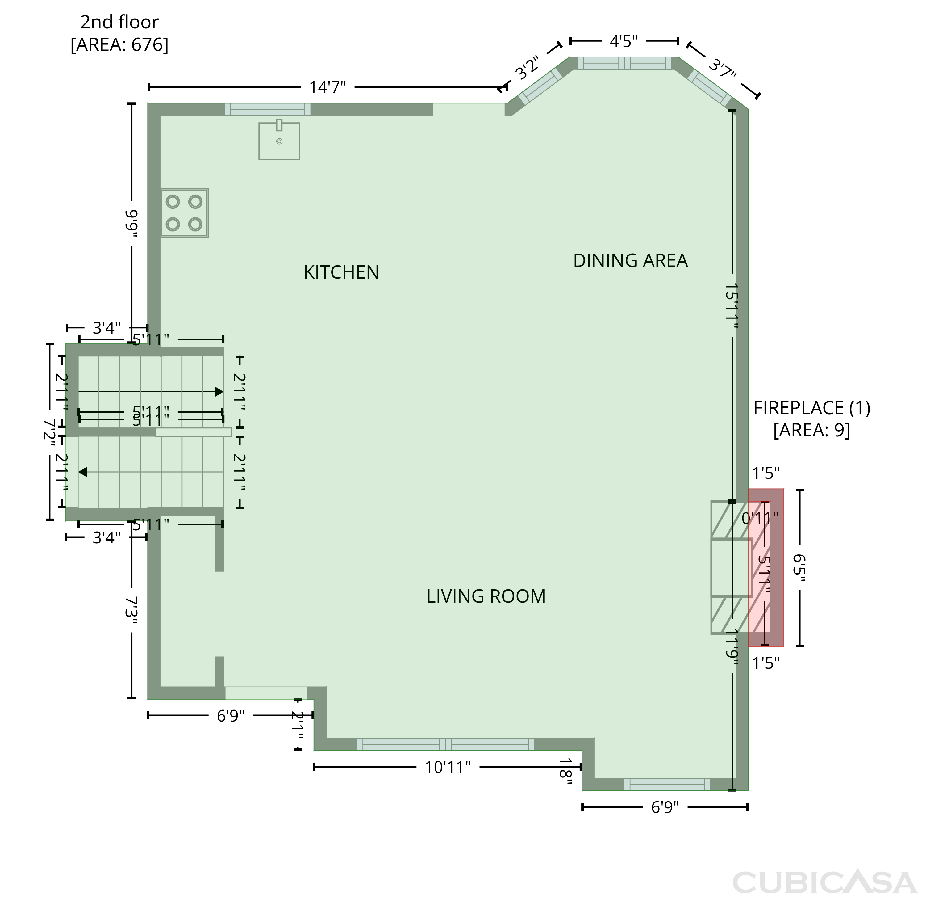 Second Floor of 1239 Ashbrook Dr, Lawrenceville, GA