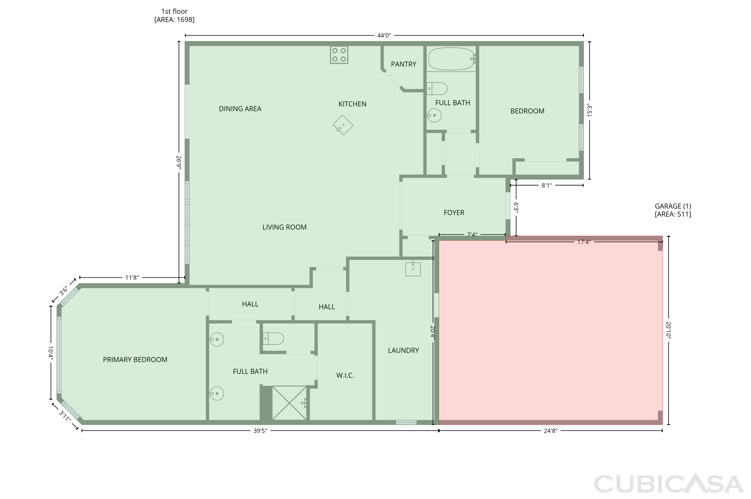 Main Floor of 4387 N Presidio Dr, Florence, AZ