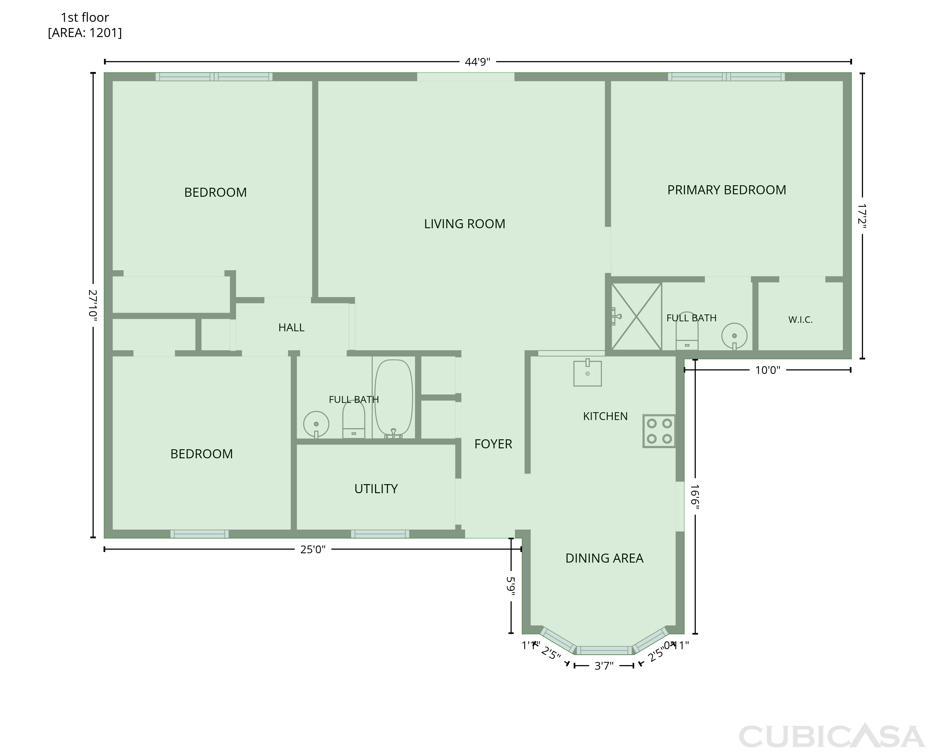 Main Floor of 7 Frances Dr NW, Rome, GA