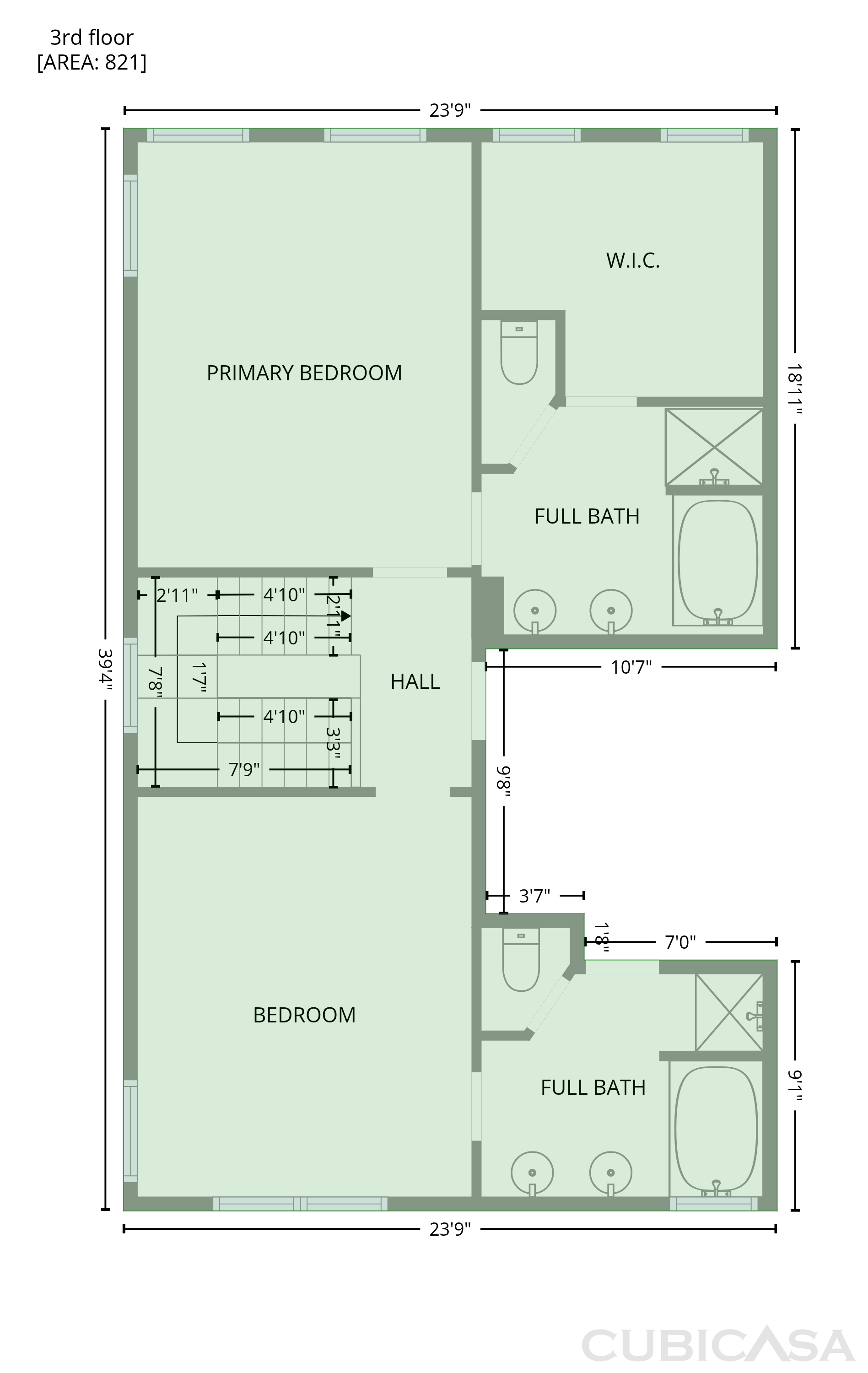 Third Floor of 4660 Creekside Villas Way SE, Smyrna, GA