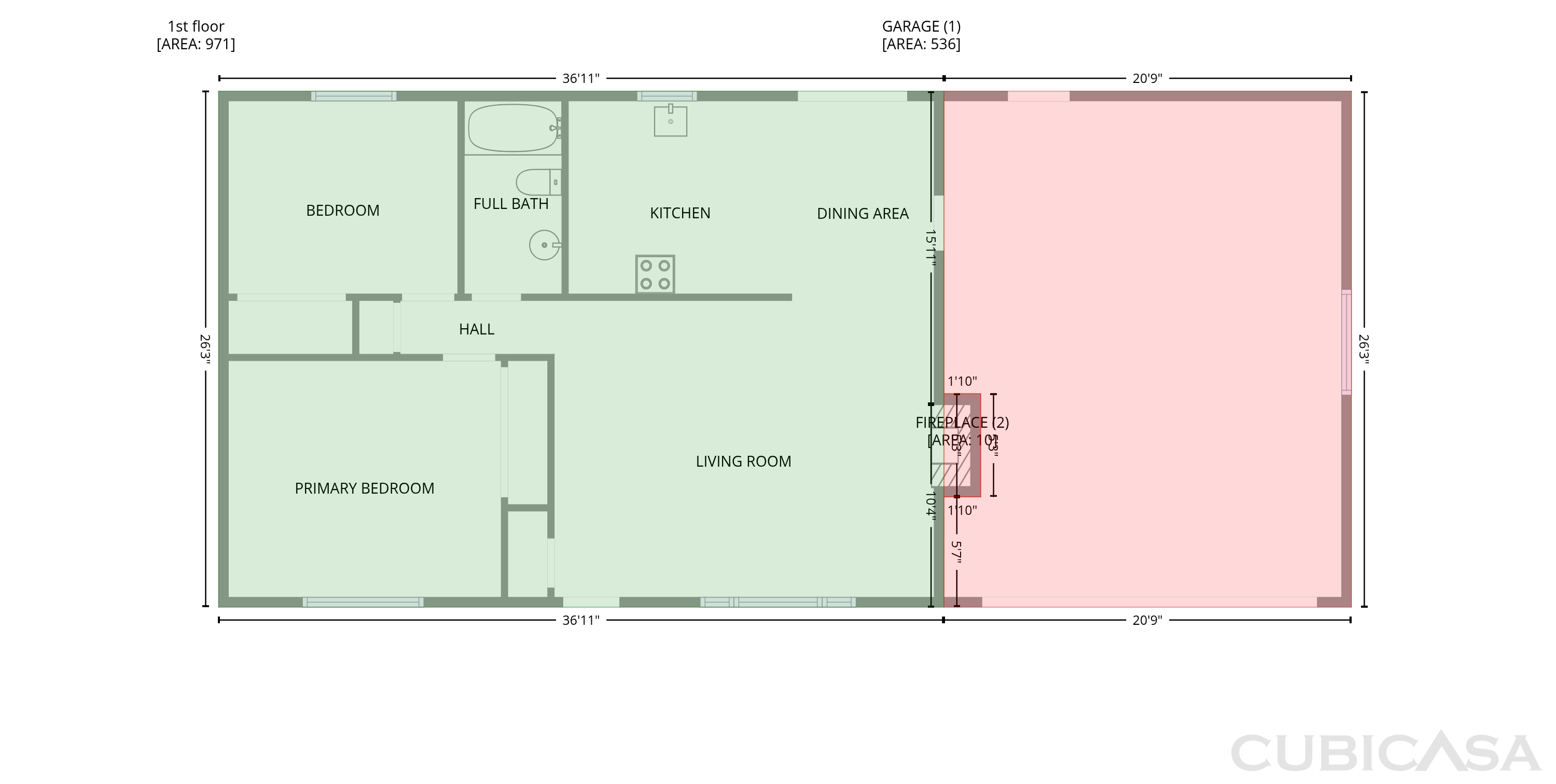 Main Floor of 555 Matzen St, Saint Helens, OR