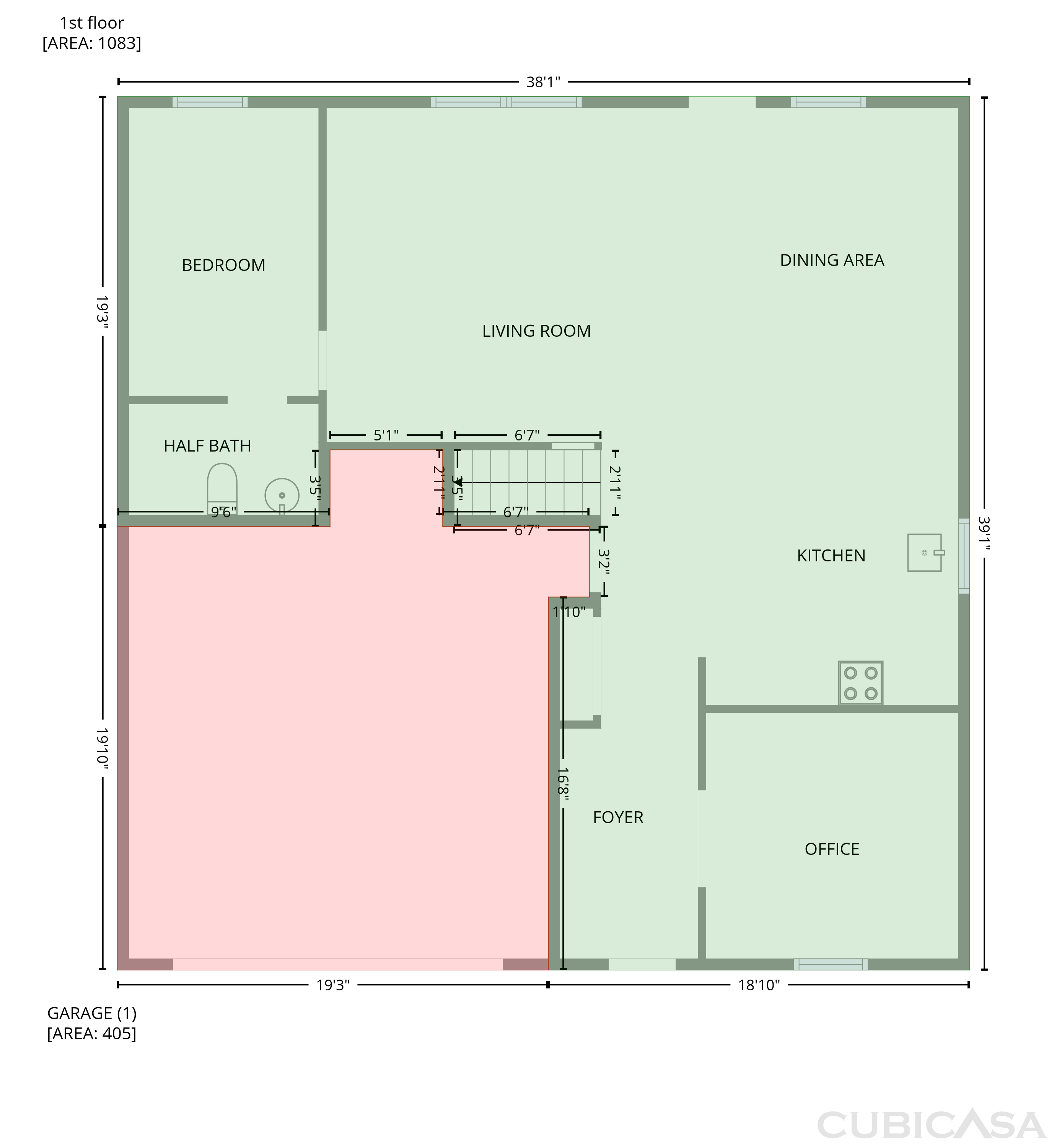 Main Floor of 679 Trinity Mdw, San Antonio, TX