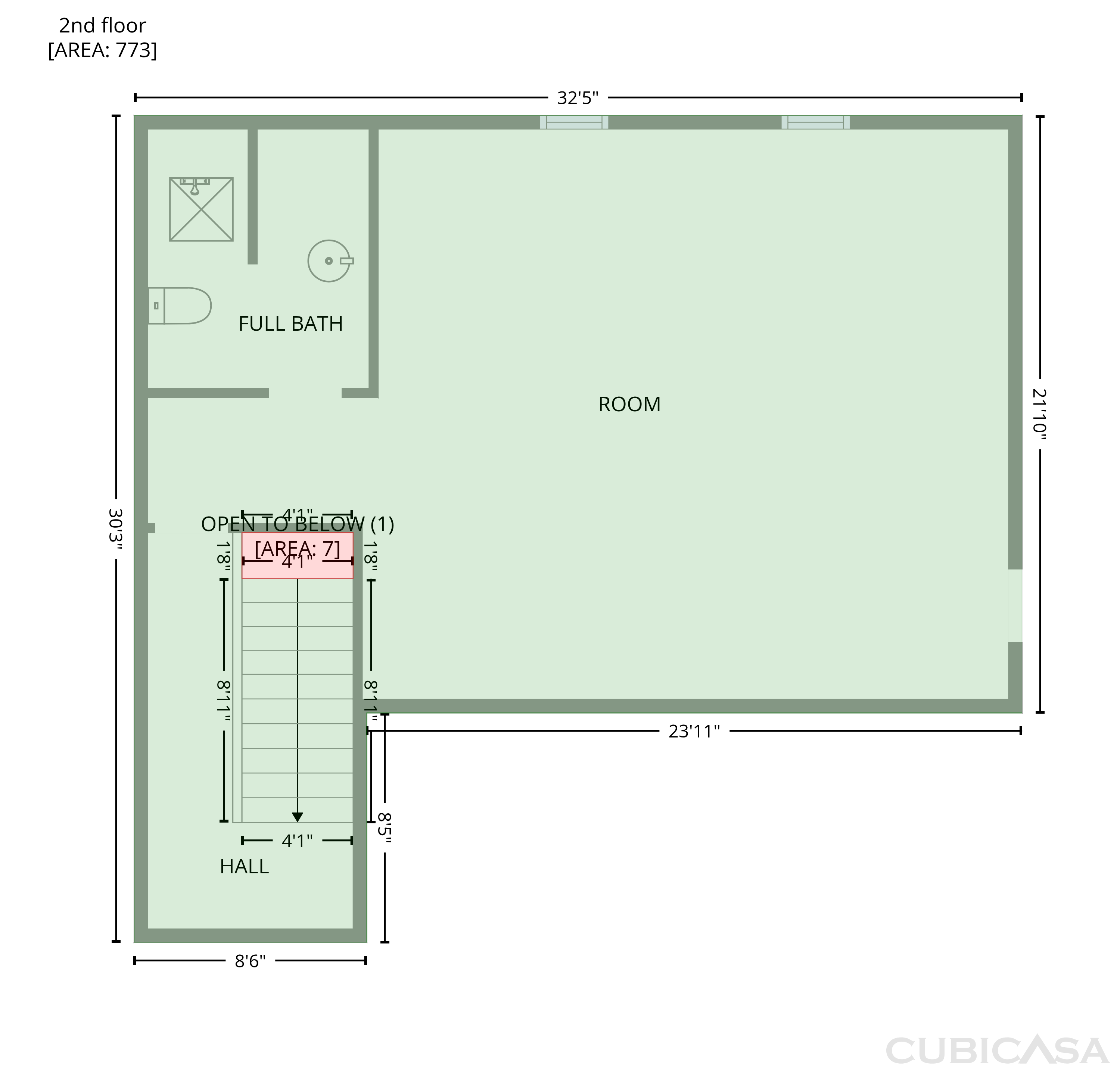 Second Floor of 2109 Cumberland Ln, Albany, GA