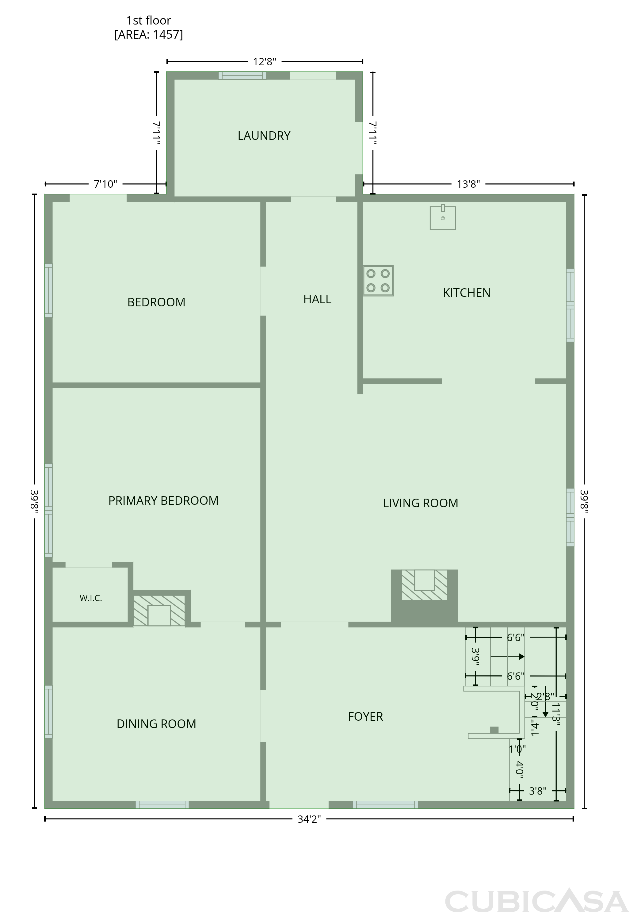 Main Floor of 7711 Nc Hwy 73 E, Mount Pleasant, NC