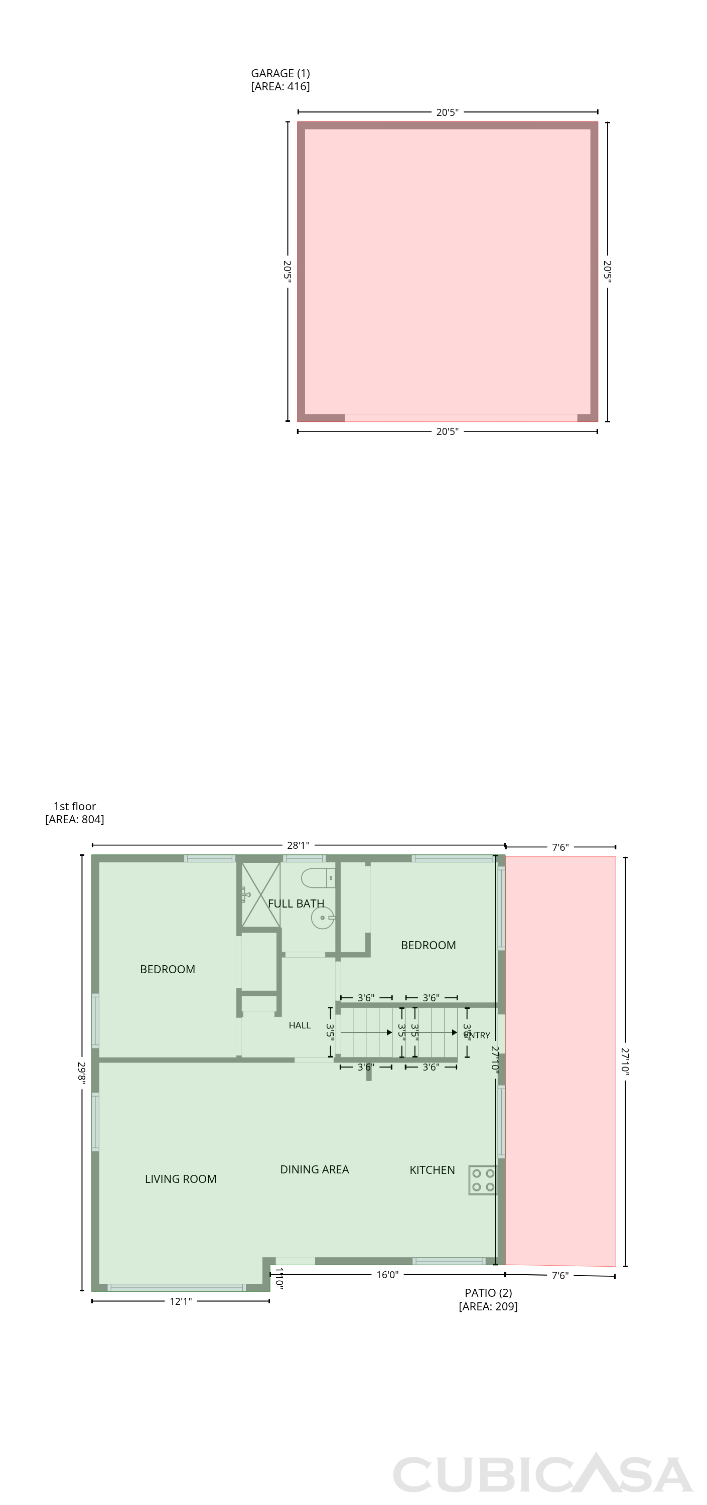 Second Floor of 9608 Lenore, Redford, MI