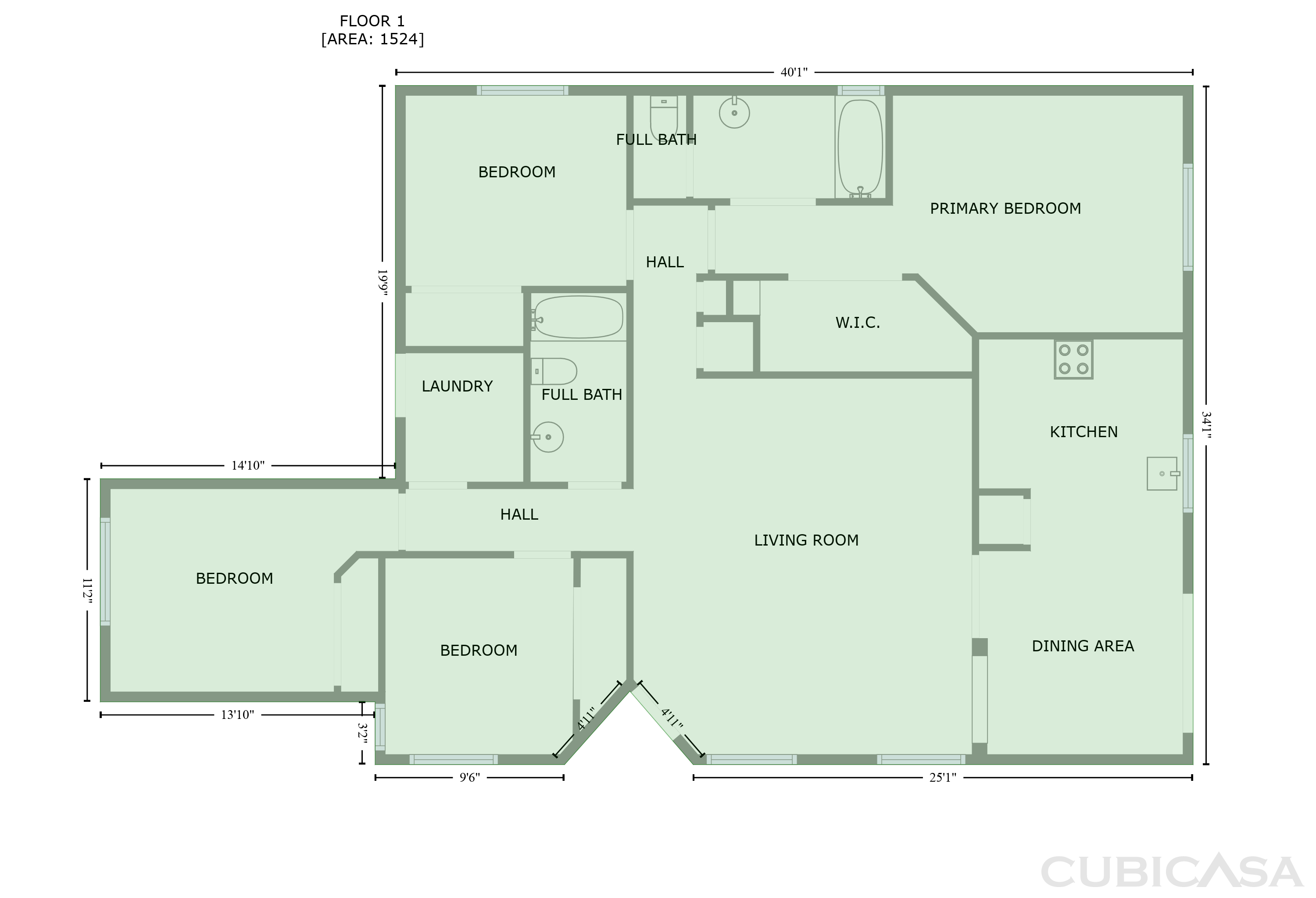 Main Floor of 302 W Iowa St, Tucson, AZ