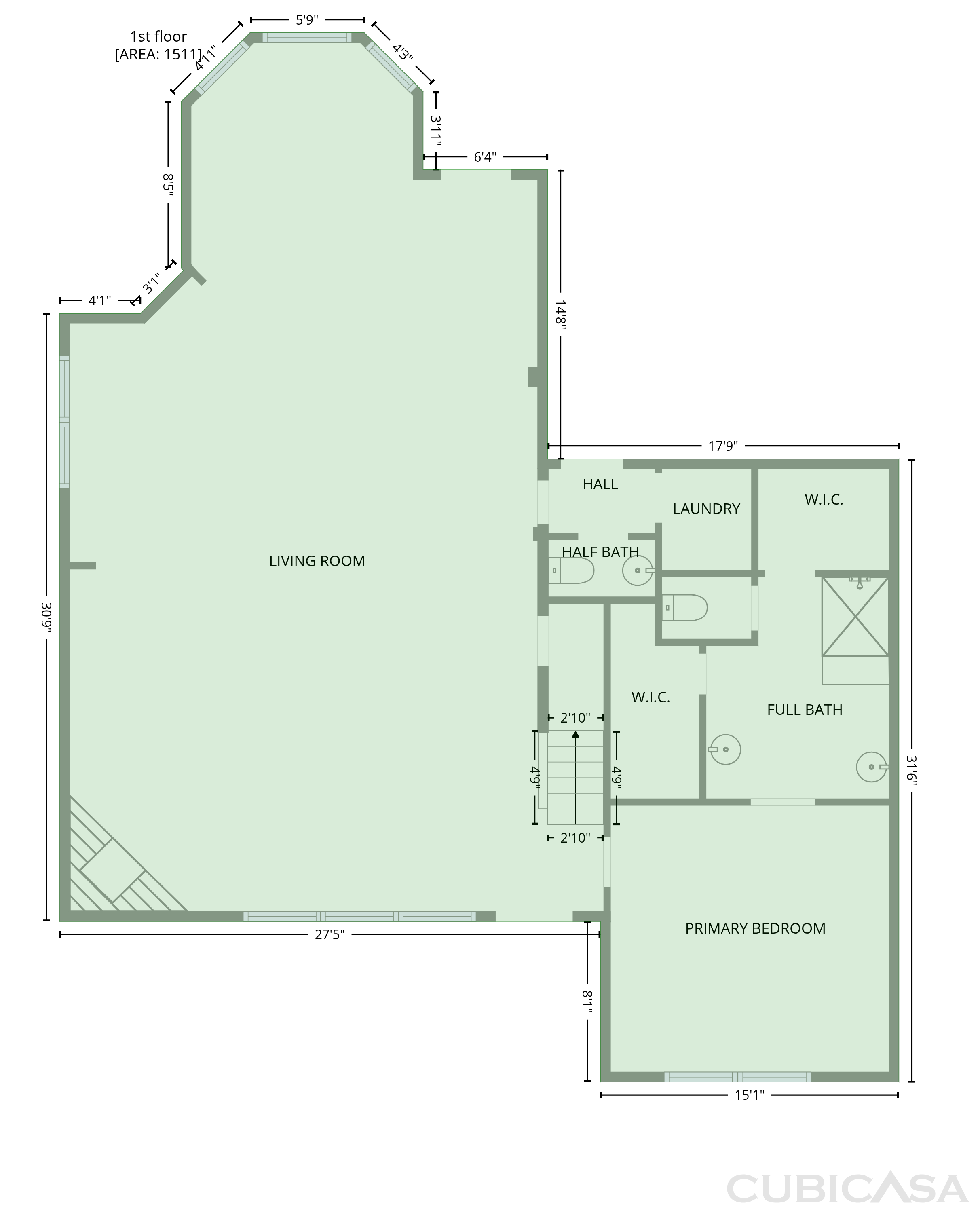 Main Floor of 7107 Sweet Violet Trl, Humble, TX