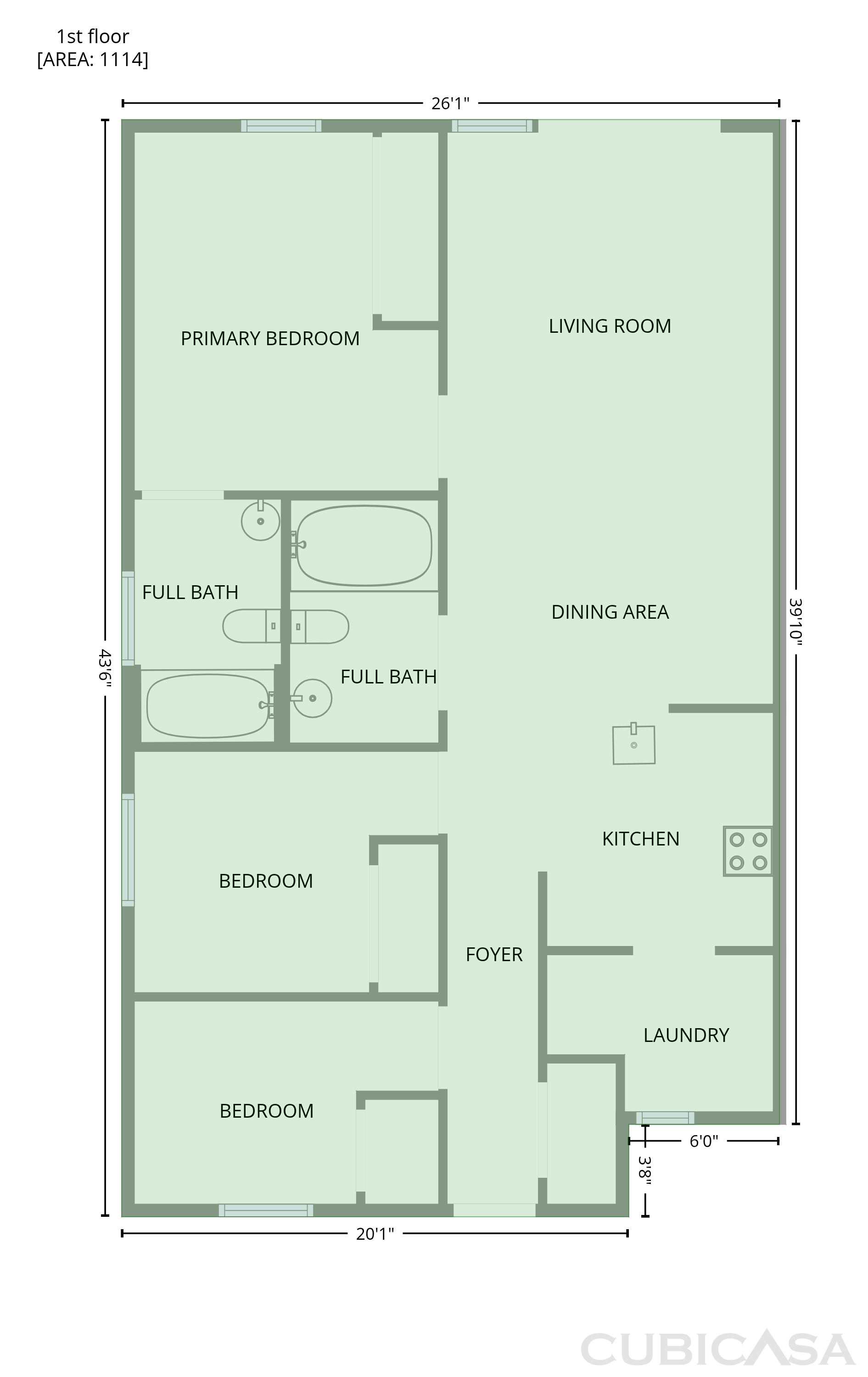 Main Floor of 3311 New Hope Cir, Bremerton, WA