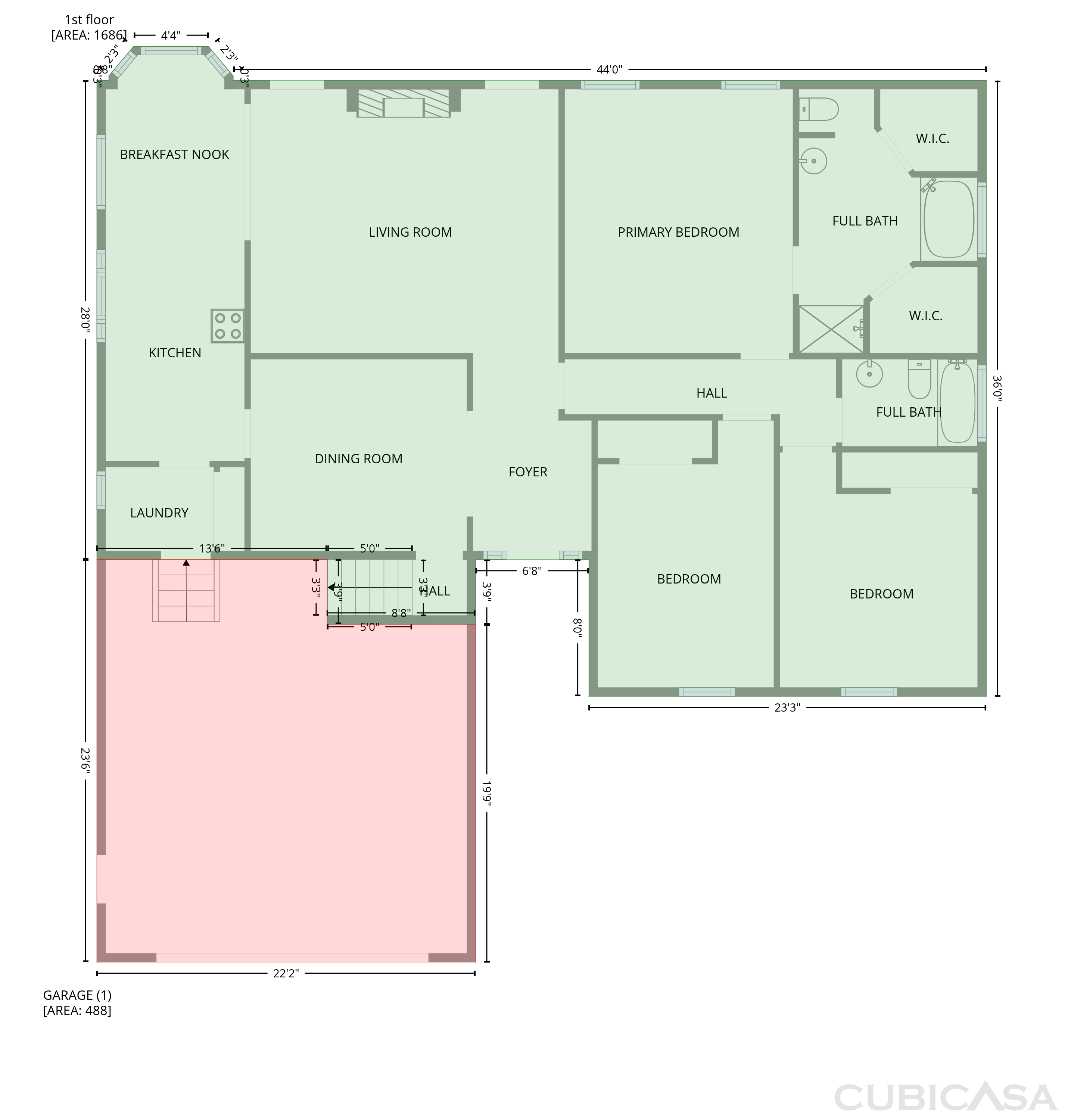 Main Floor of 403 Buckingham Blvd, Gallatin, TN