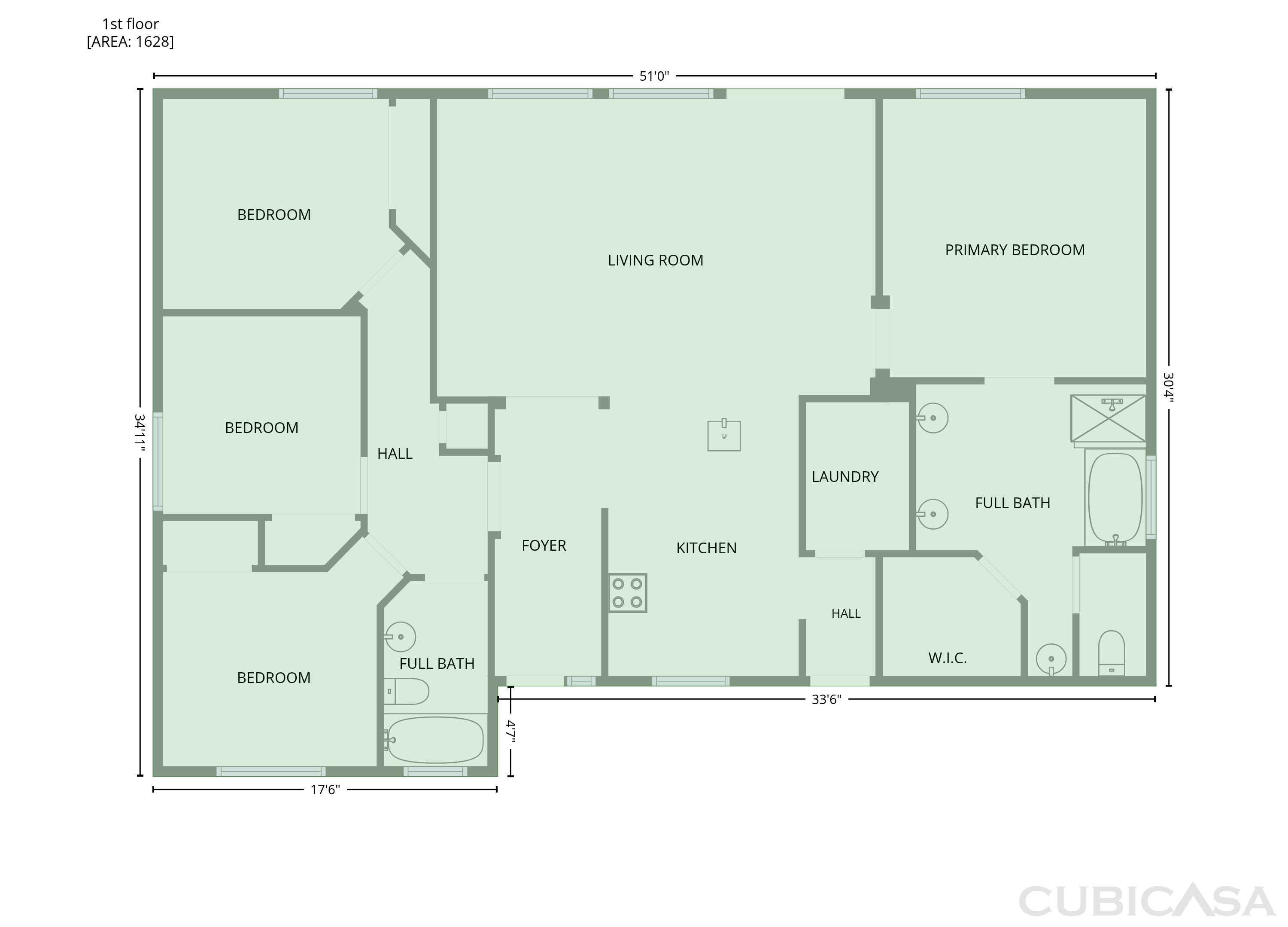 Main Floor of 2026 Bridgewater St, Atwater, CA