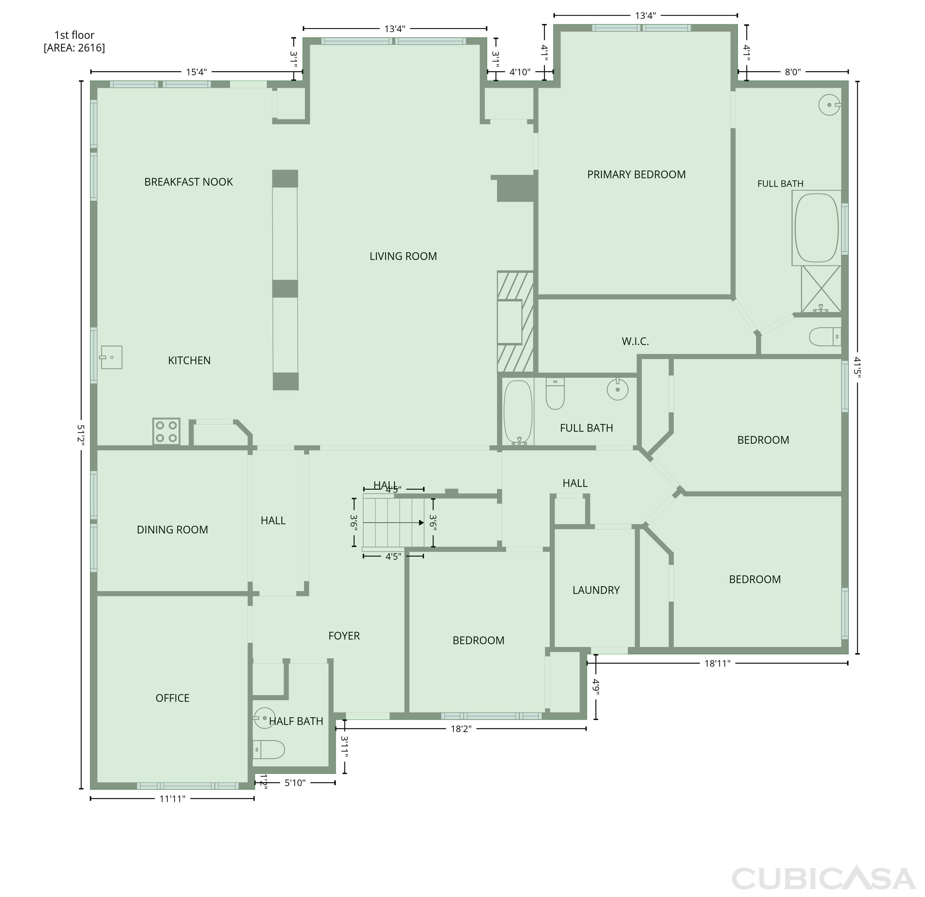 Main Floor of 5307 Chatham Hill Ln, Houston, TX