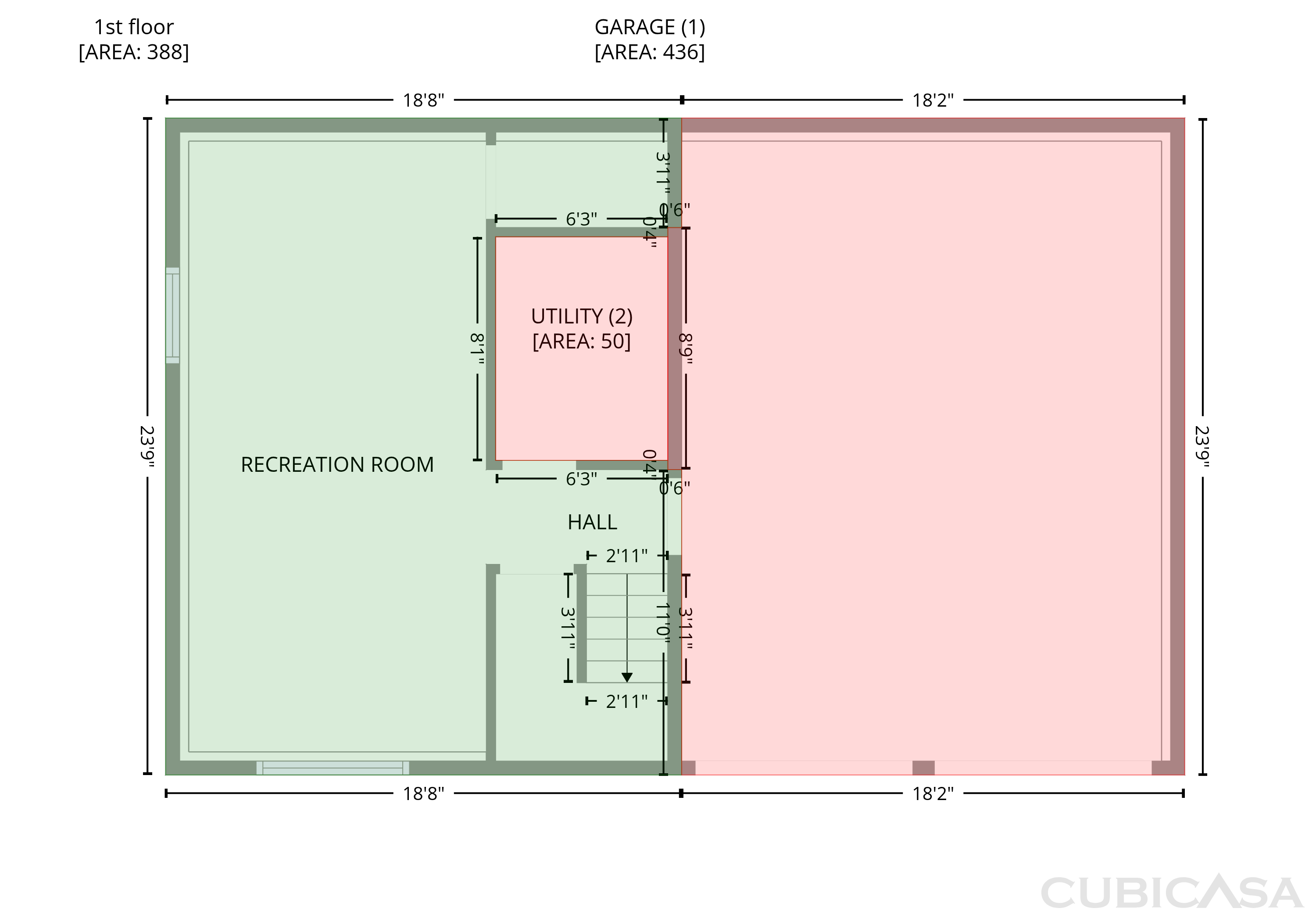 Main Floor of 918 Bremerton Dr, Indianapolis, IN
