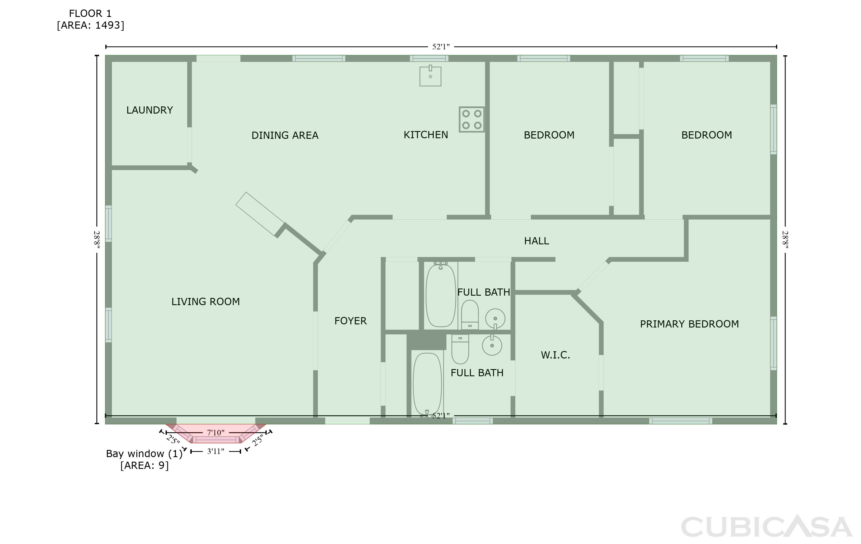 Main Floor of 149 Marshall Smith Rd, Colfax, NC