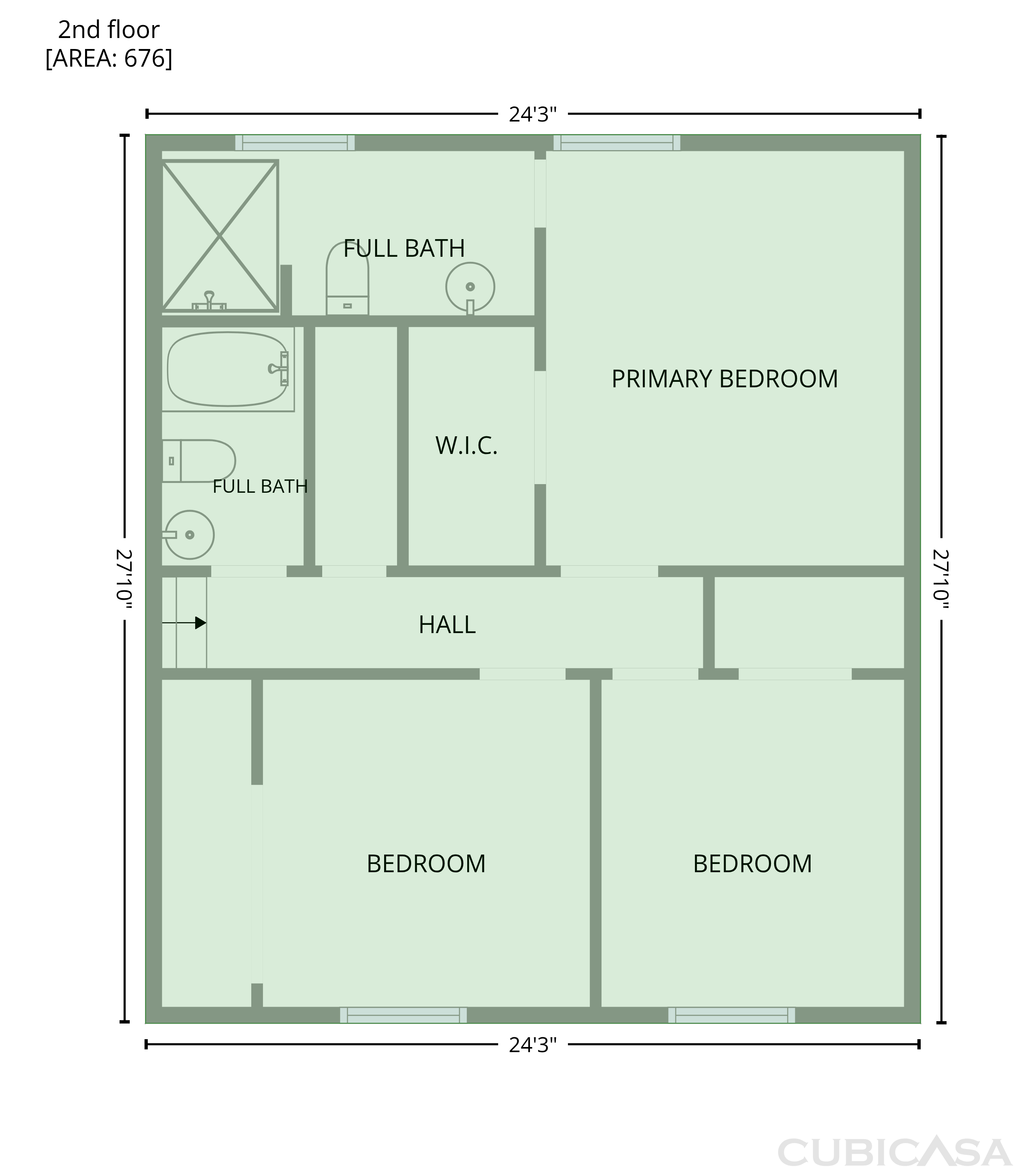 Second Floor of 91 Cross Creek Ct, Villa Rica, GA