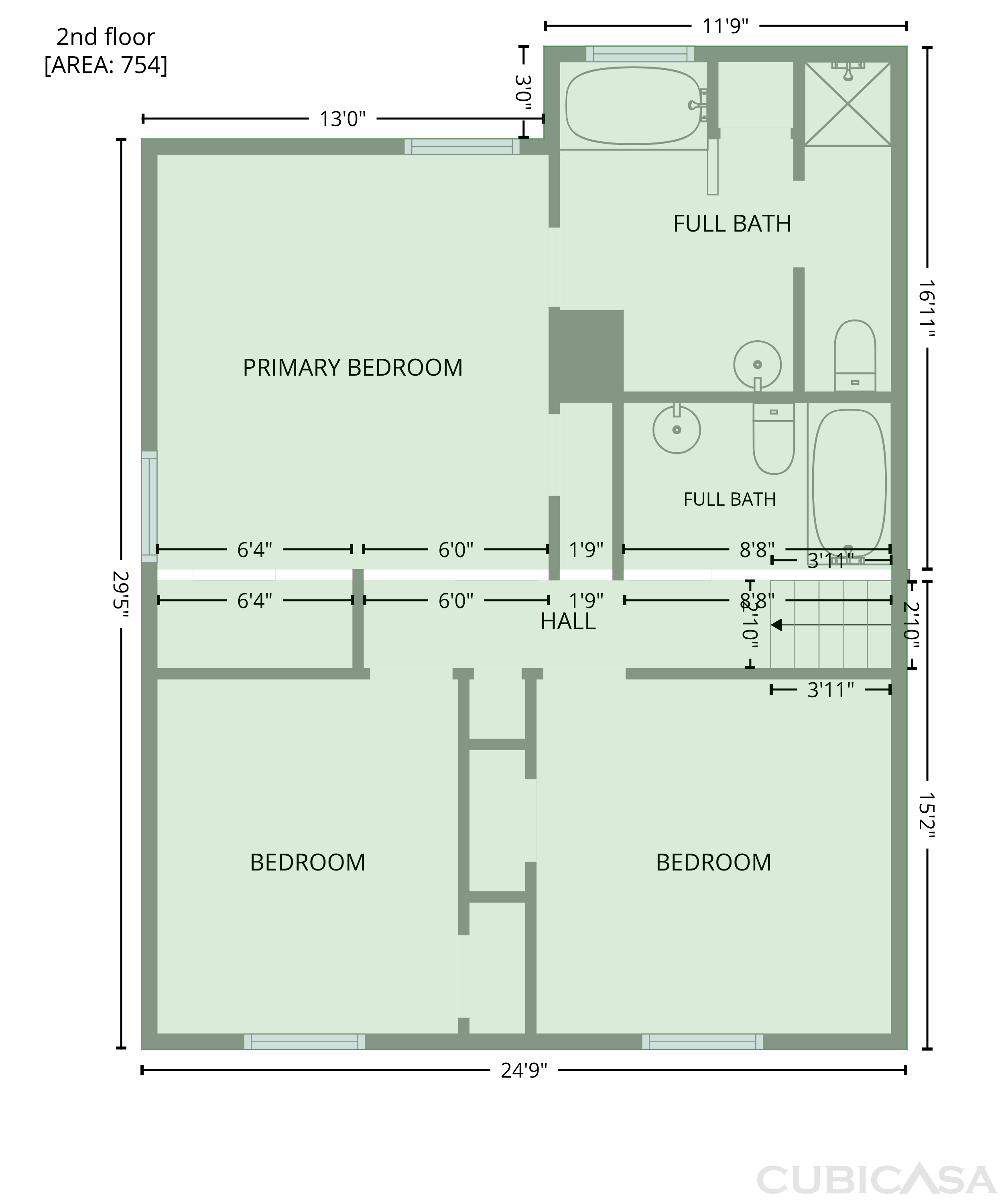 Third Floor of 3636 Mosswood Ln, Rex, GA