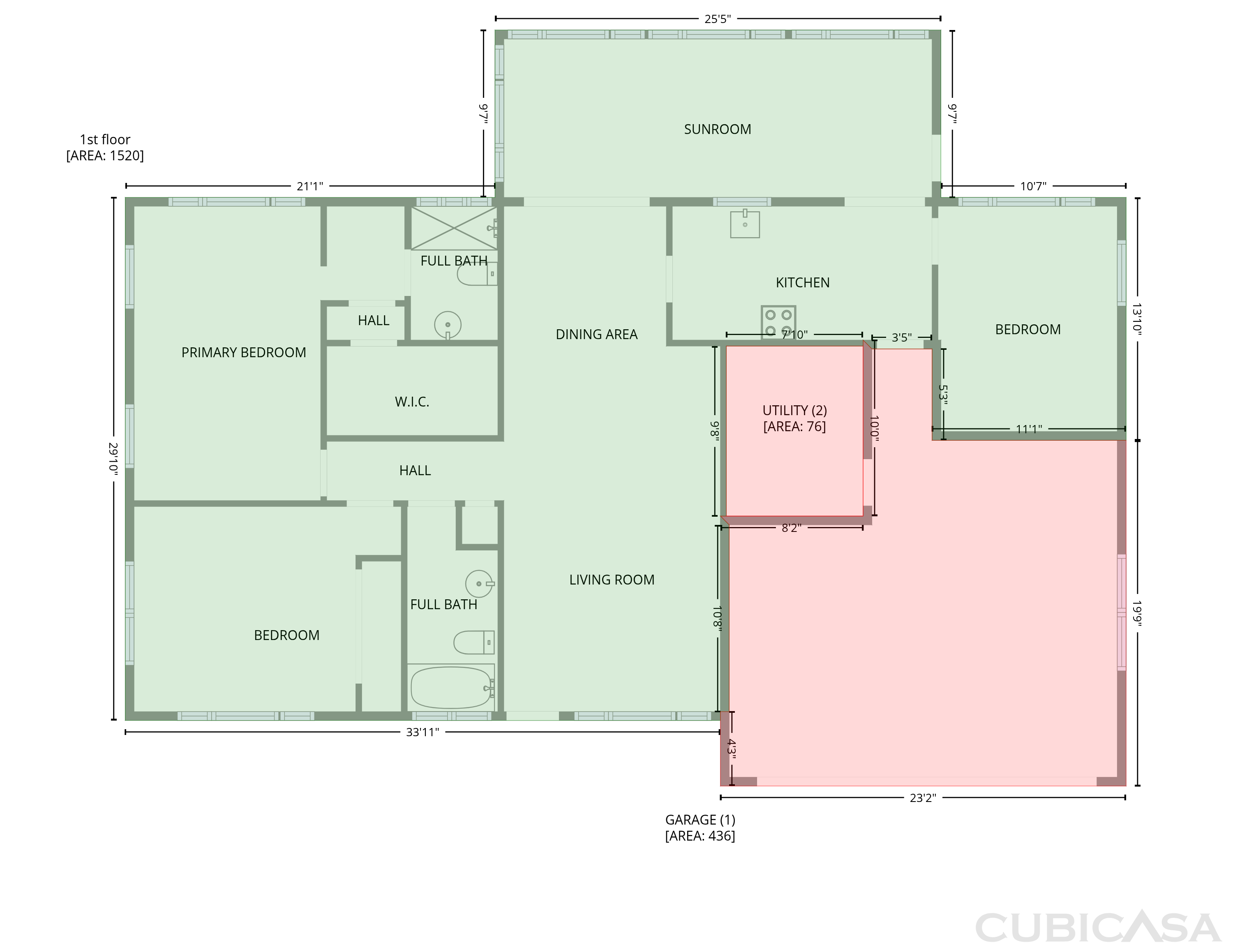 Main Floor of 4360 NW 12th Dr, Deerfield Beach, FL