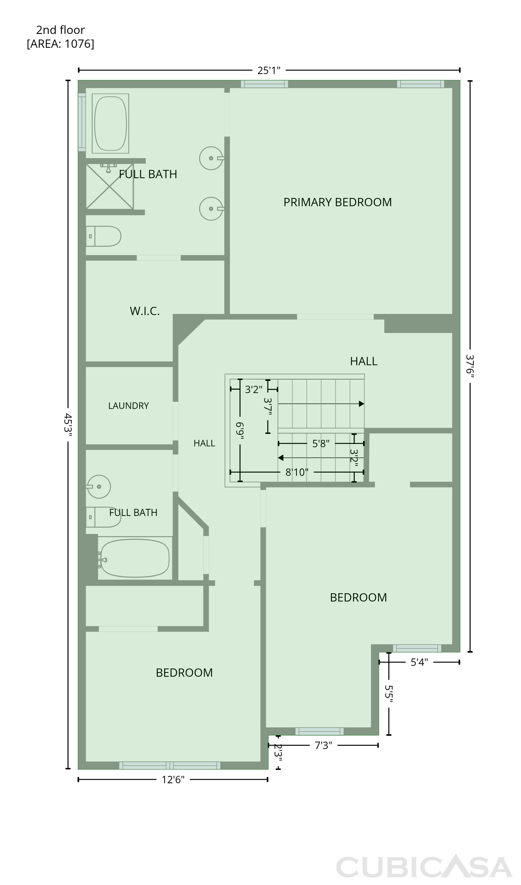 Second Floor of 338 Alcovy Way, Woodstock, GA