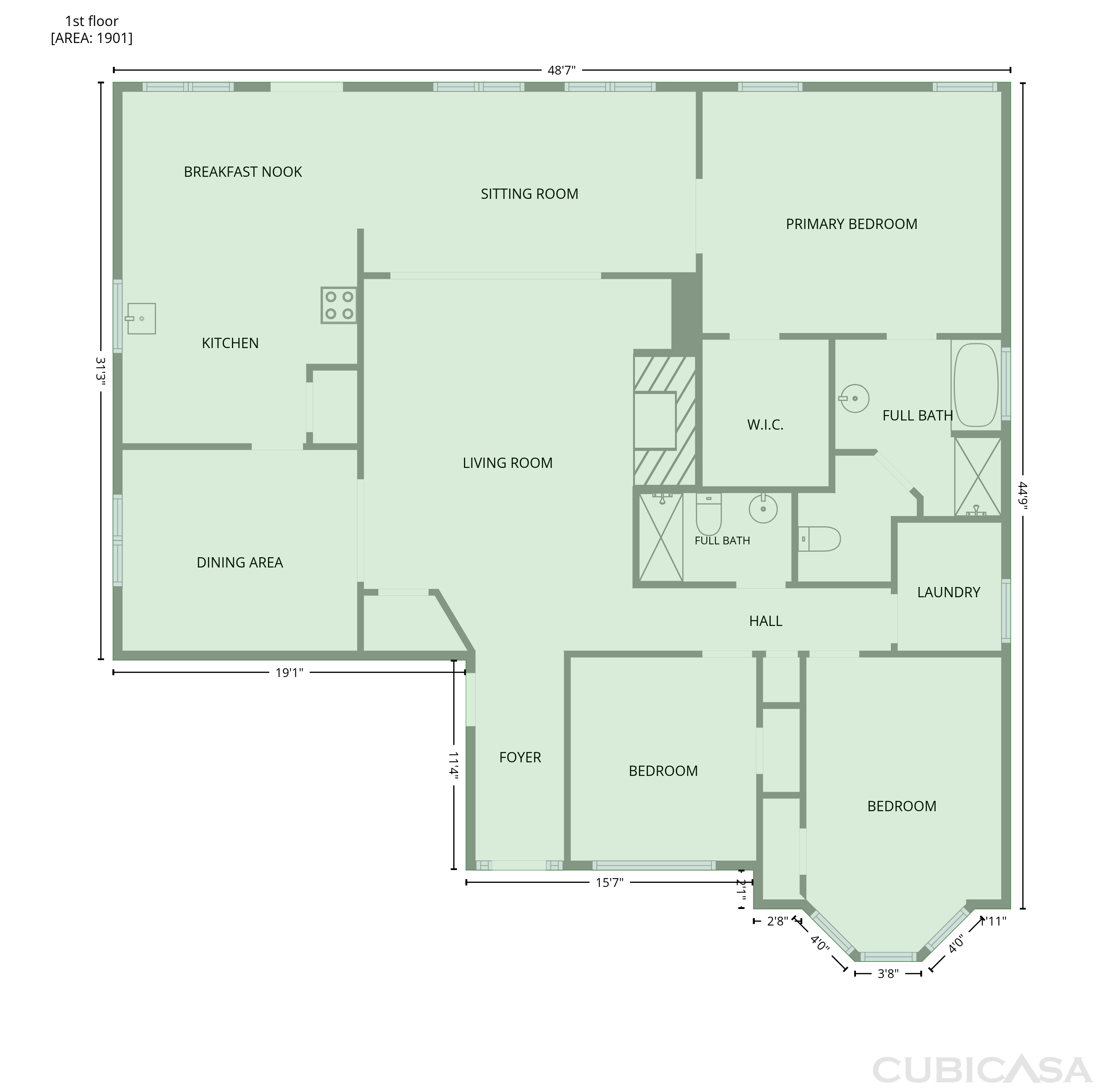 Main Floor of 5482 Swanson Rd, Ellenwood, GA