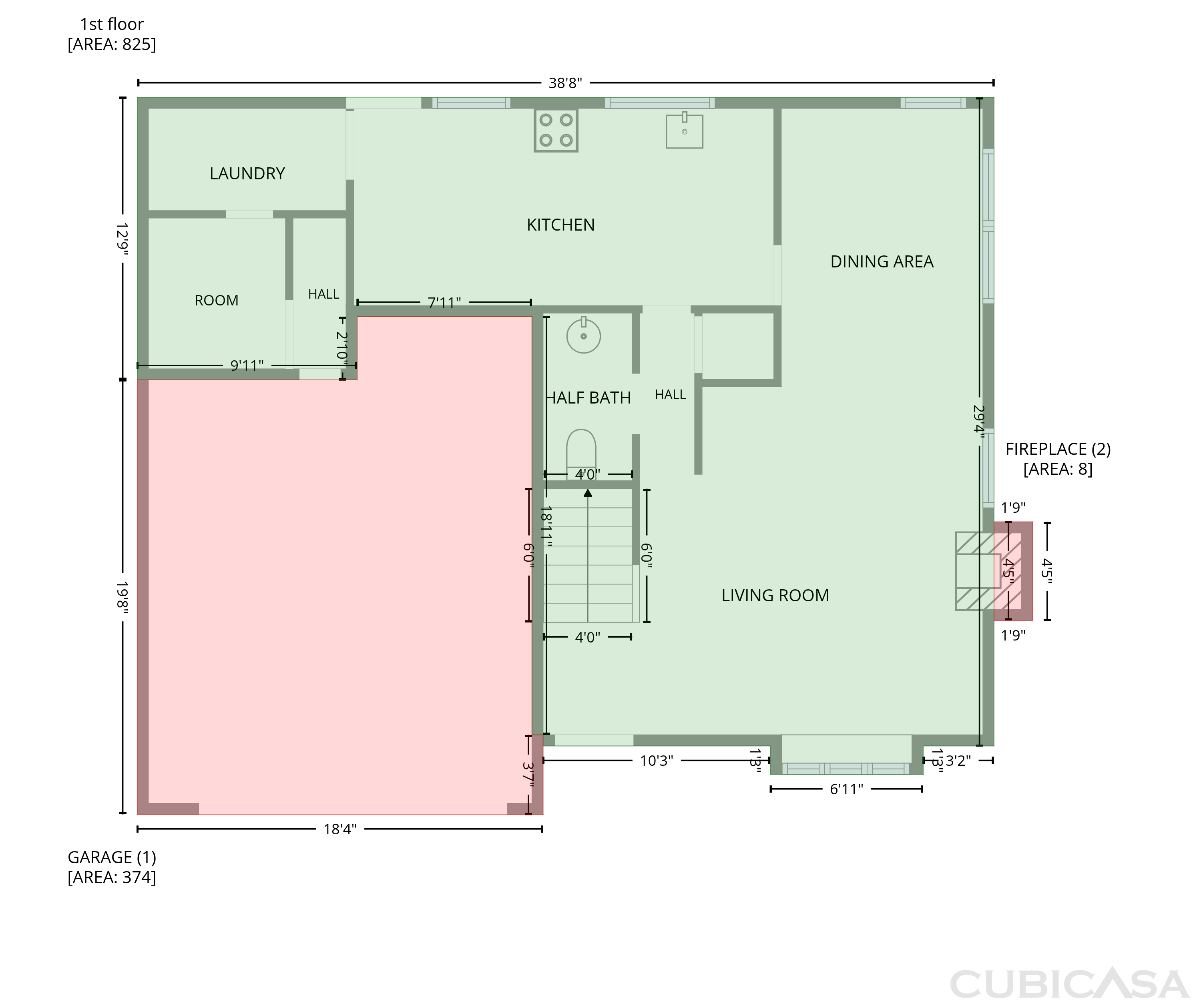 Main Floor of 3610 Clearview Dr, Corinth, TX
