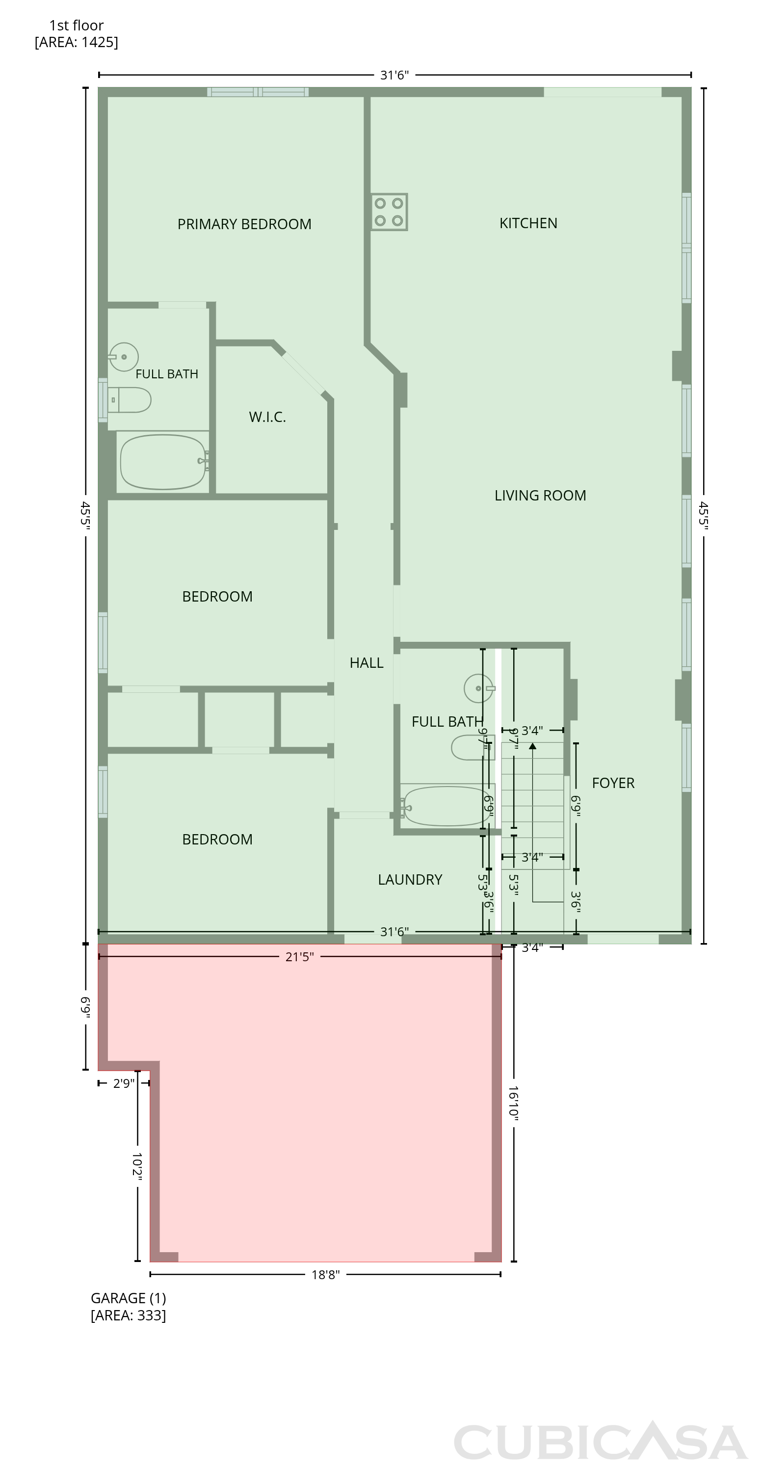 Main Floor of 100 Trenton Ln, Hendersonville, TN