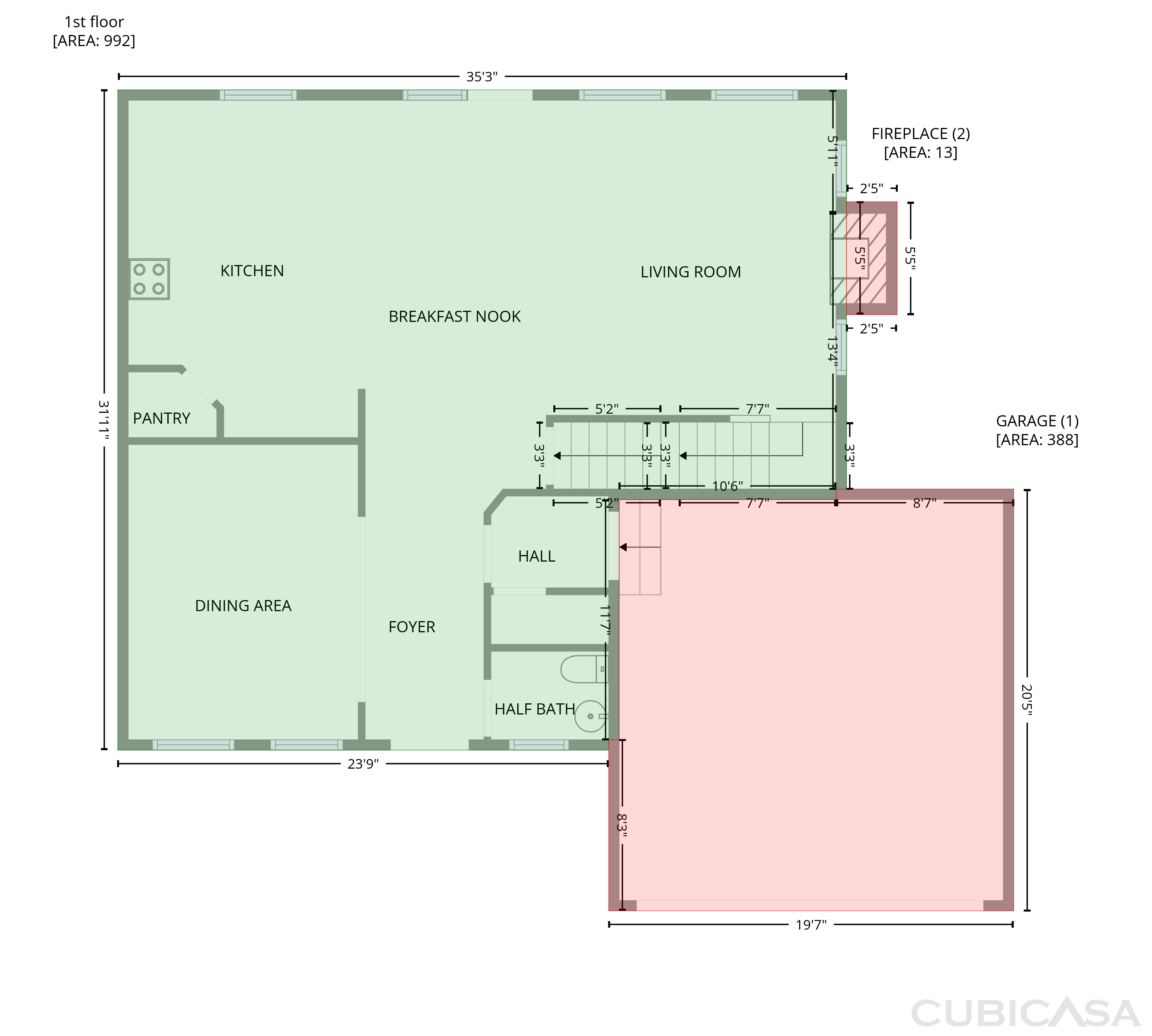 Second Floor of 225 Dinwiddie Way, Kearneysville, WV