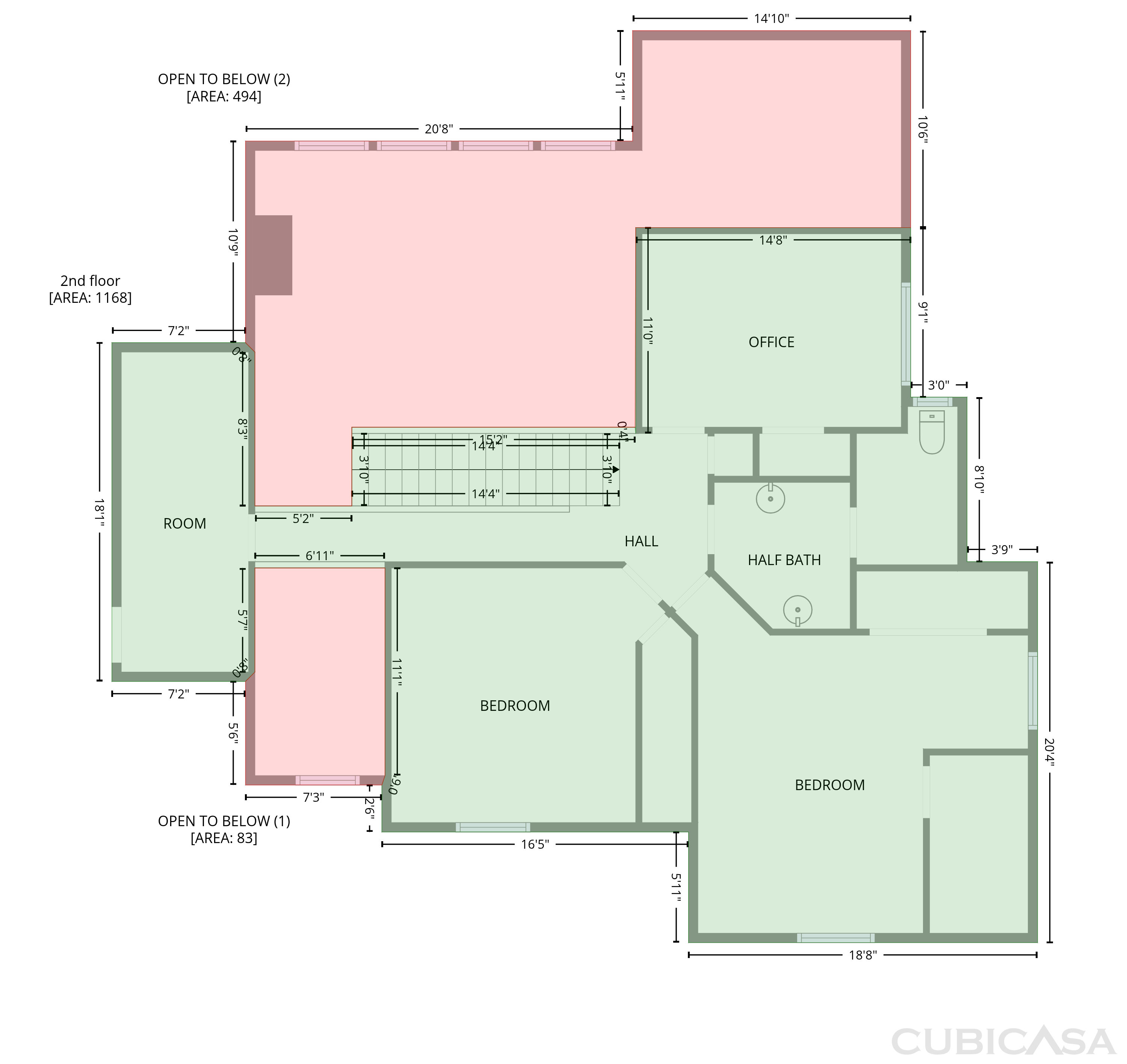 Third Floor of 5011 Lake Holw, Douglasville, GA