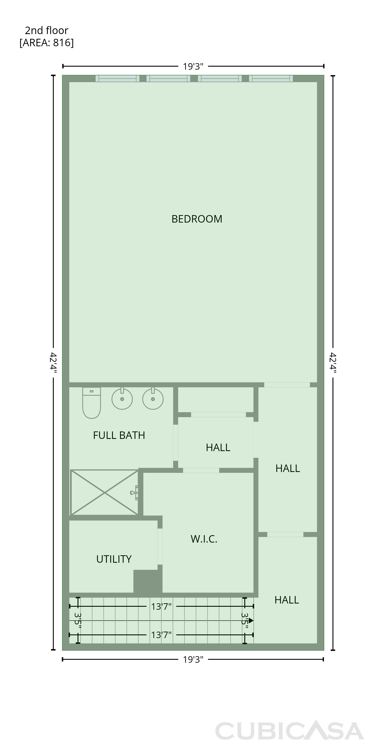 Second Floor of 75 Millet Way, Saint Augustine, FL
