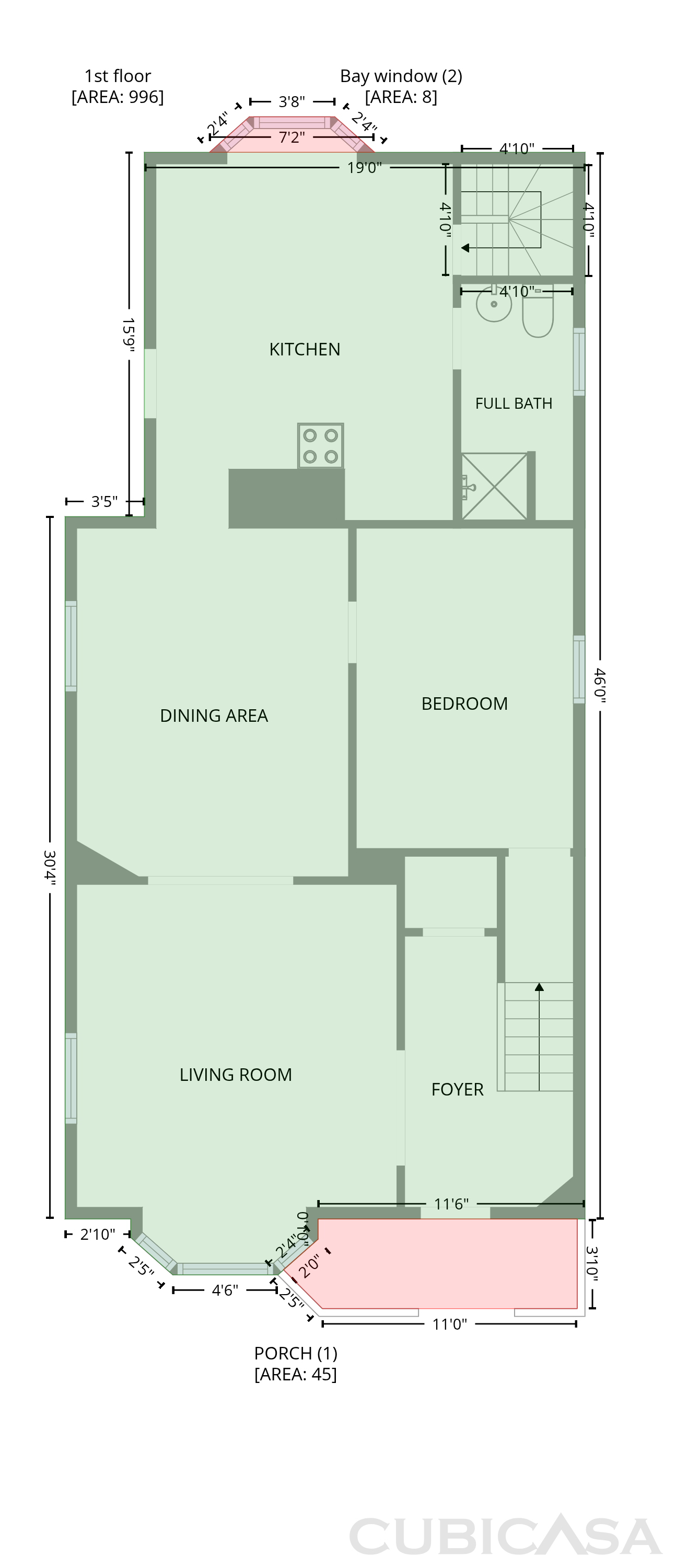 Second Floor of 103 Goodridge St, Lynn, MA