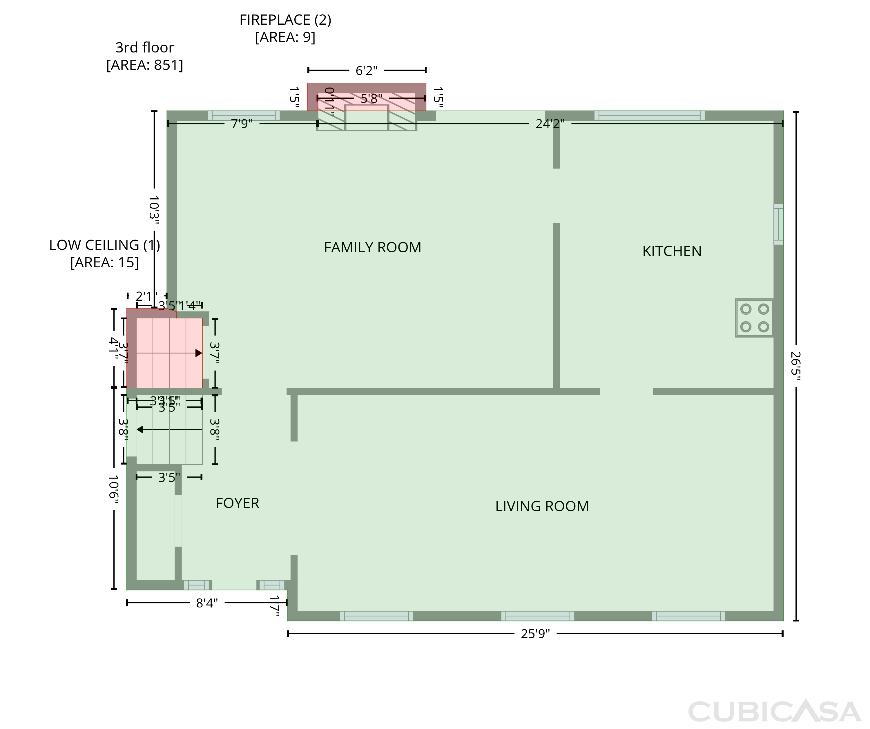 Third Floor of 6916 N Overland Dr, Kansas City, MO