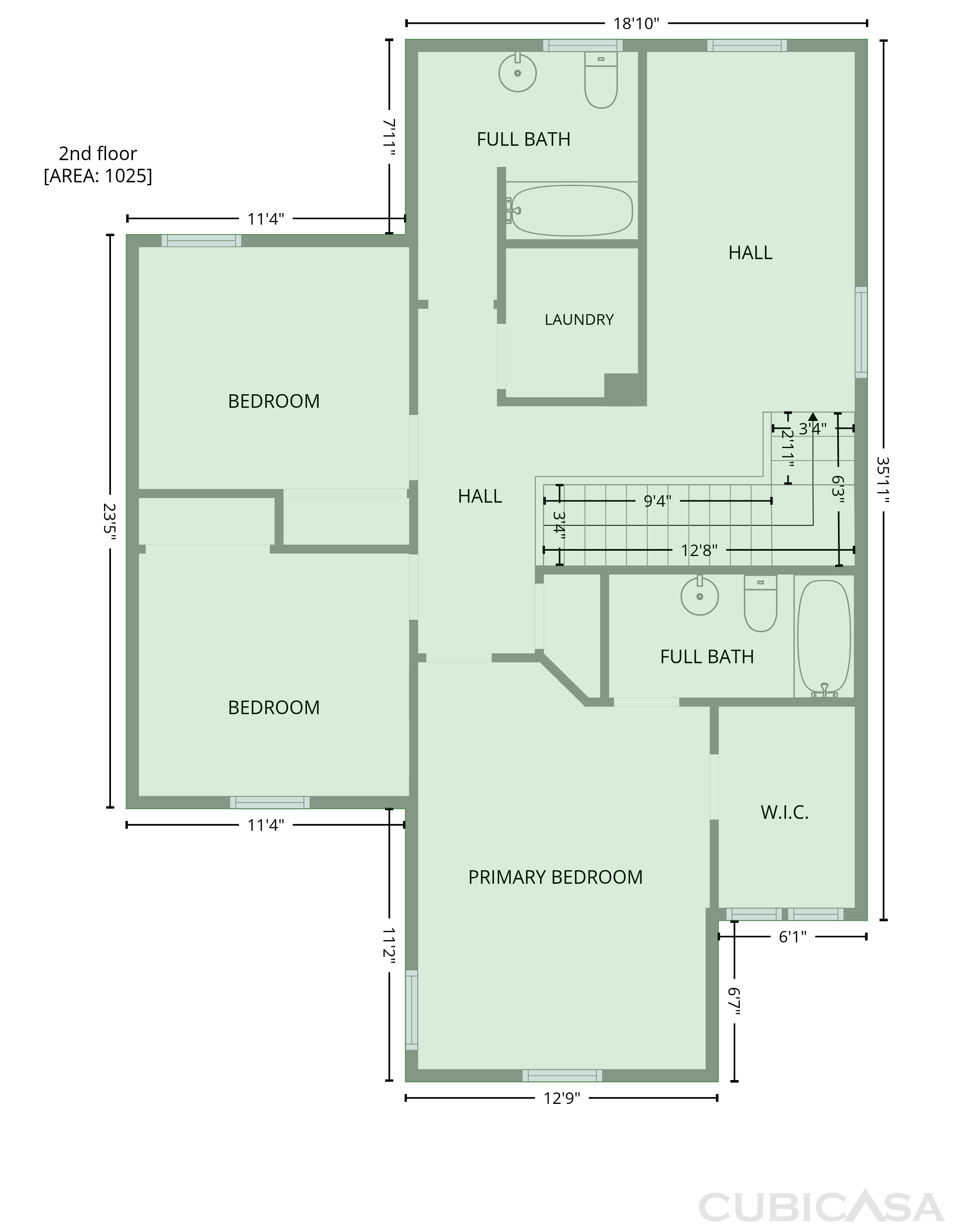 Second Floor of 5005 Manchineel Ln, Monroe, NC