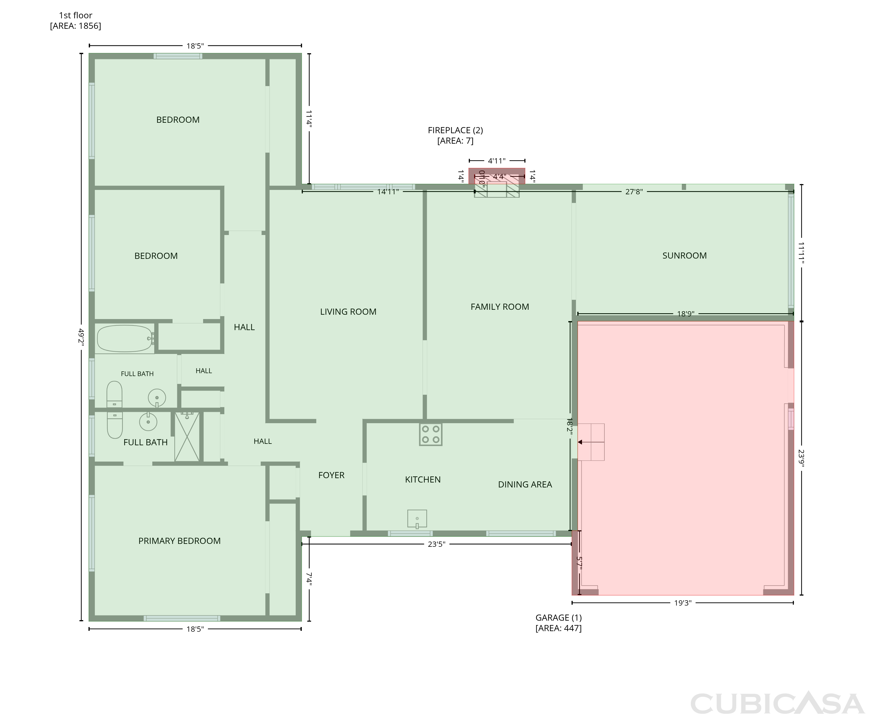Main Floor of 1801 60th Ave, Sacramento, CA