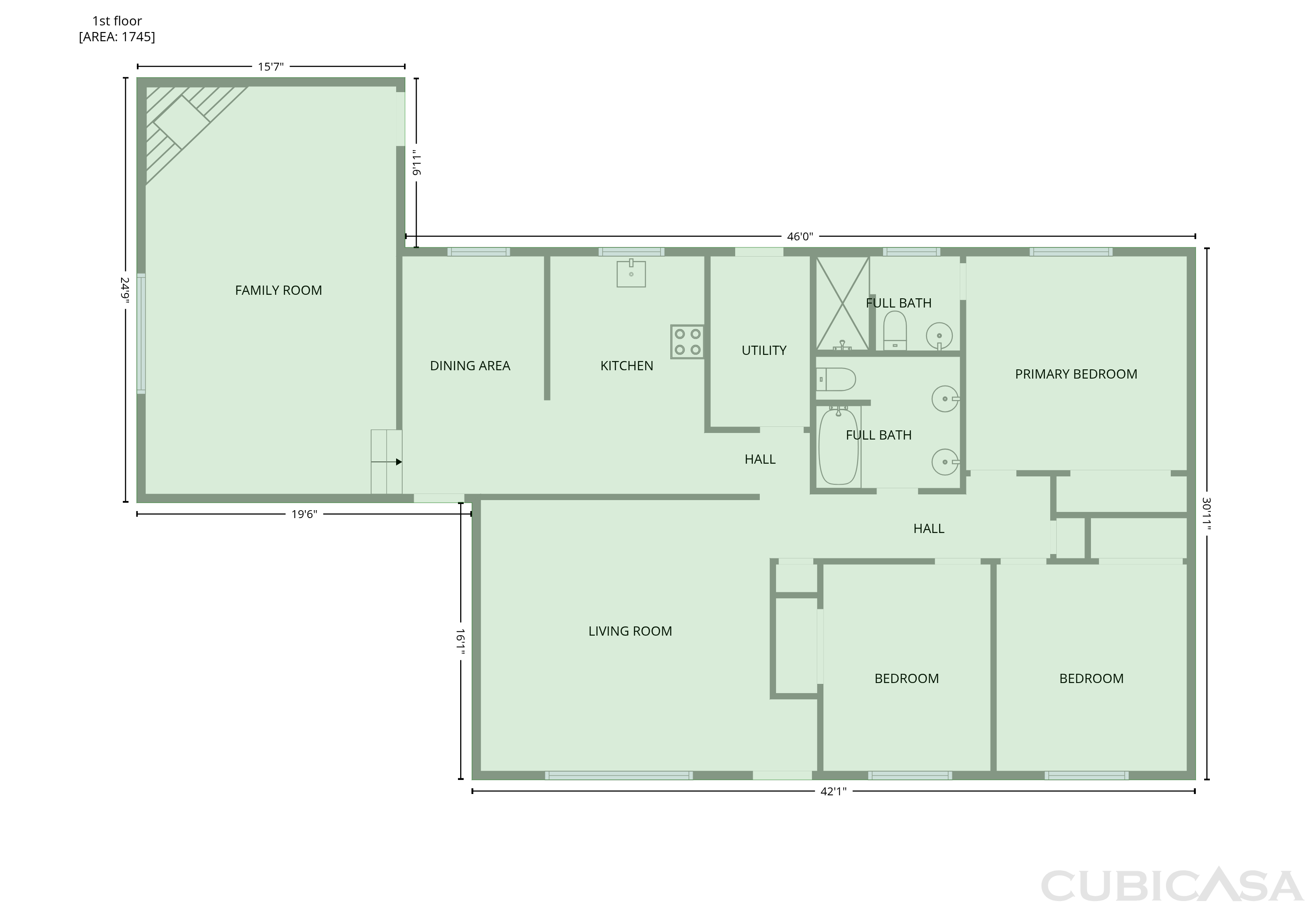 Main Floor of 438 N Ash, Mesa, AZ