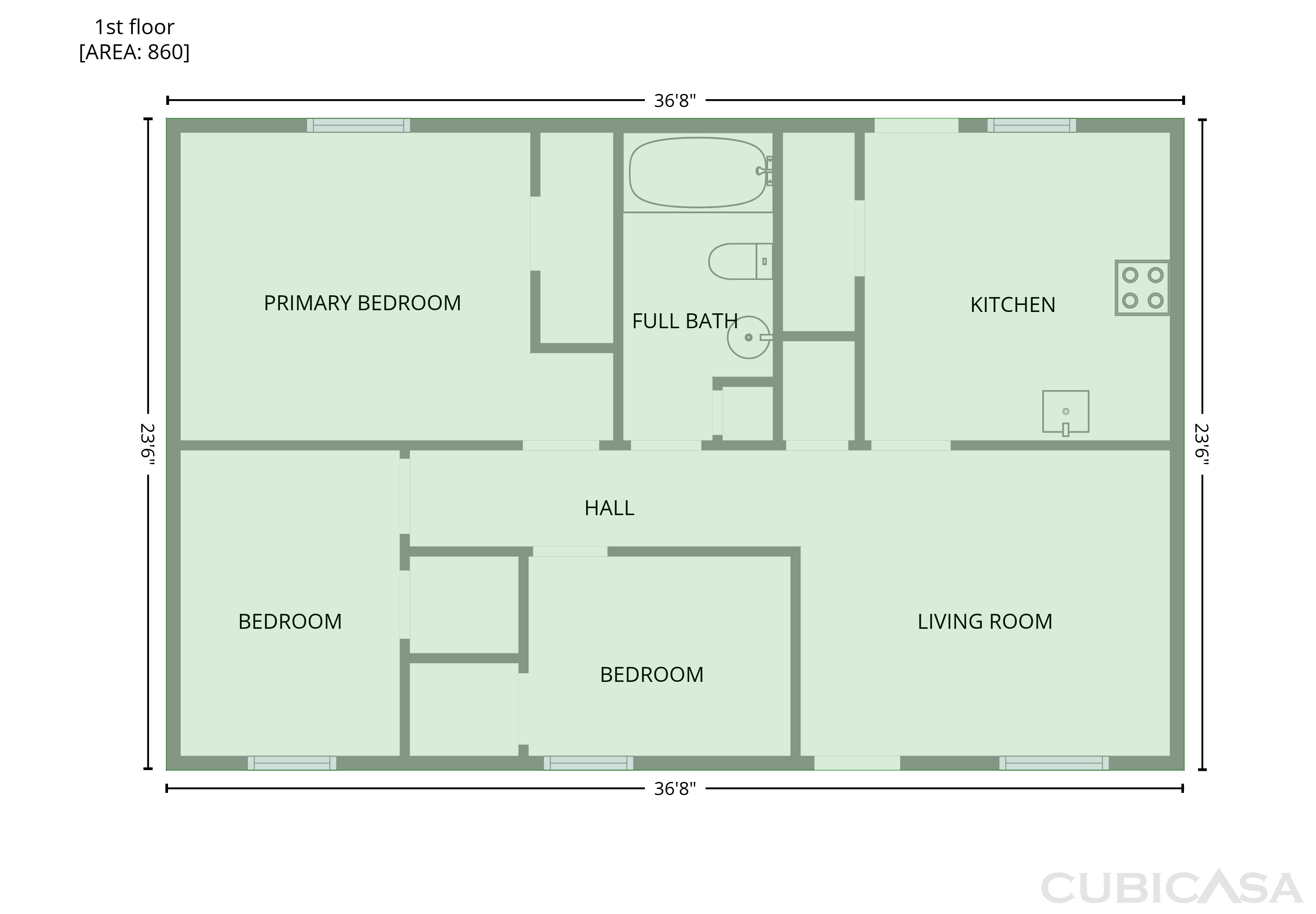 Main Floor of 104 Frontier Ln, La Vergne, TN