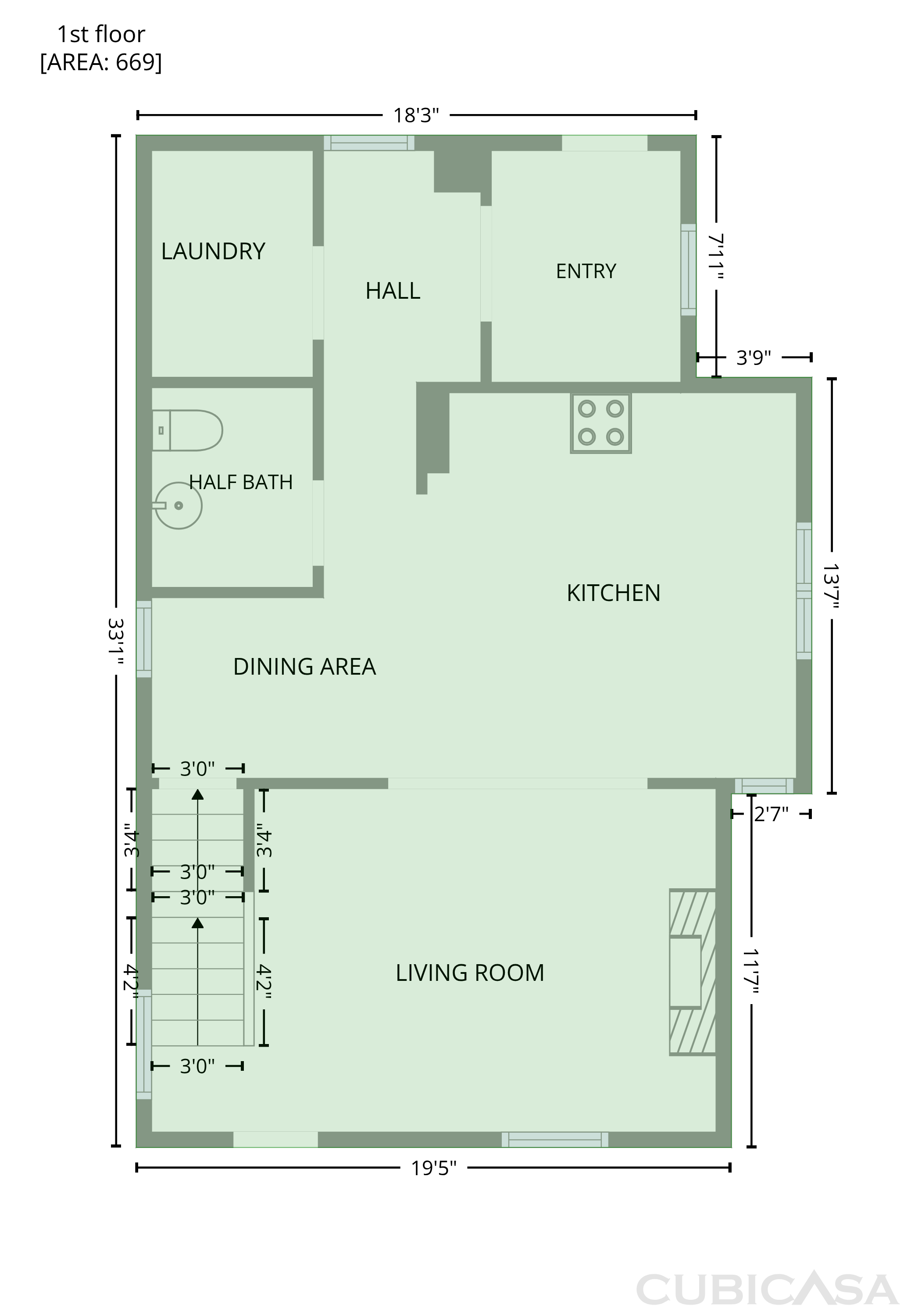 Second Floor of 926 Ellsworth Ave, Columbus, OH