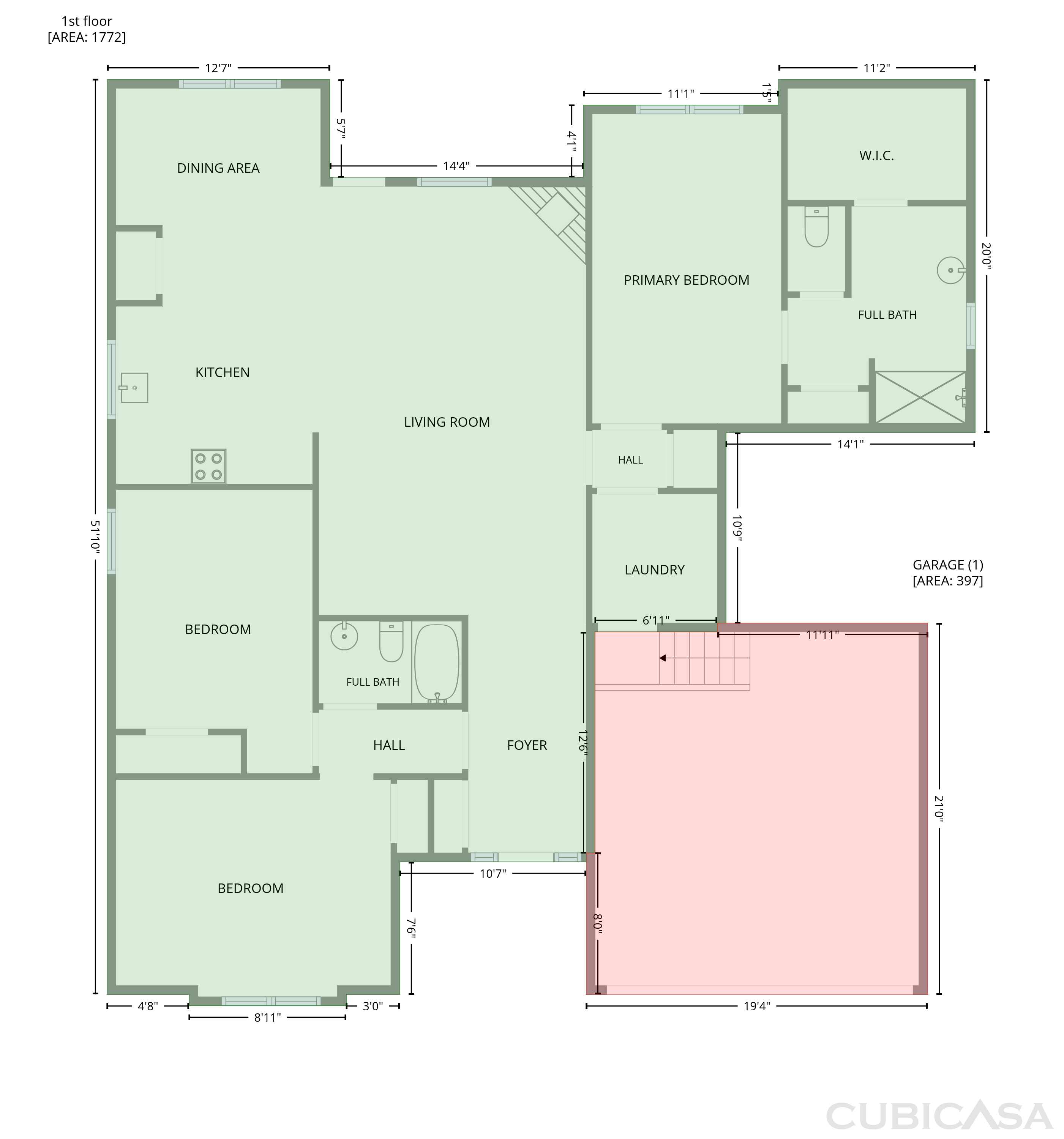 Main Floor of 225 Jaida Ln, Oakboro, NC