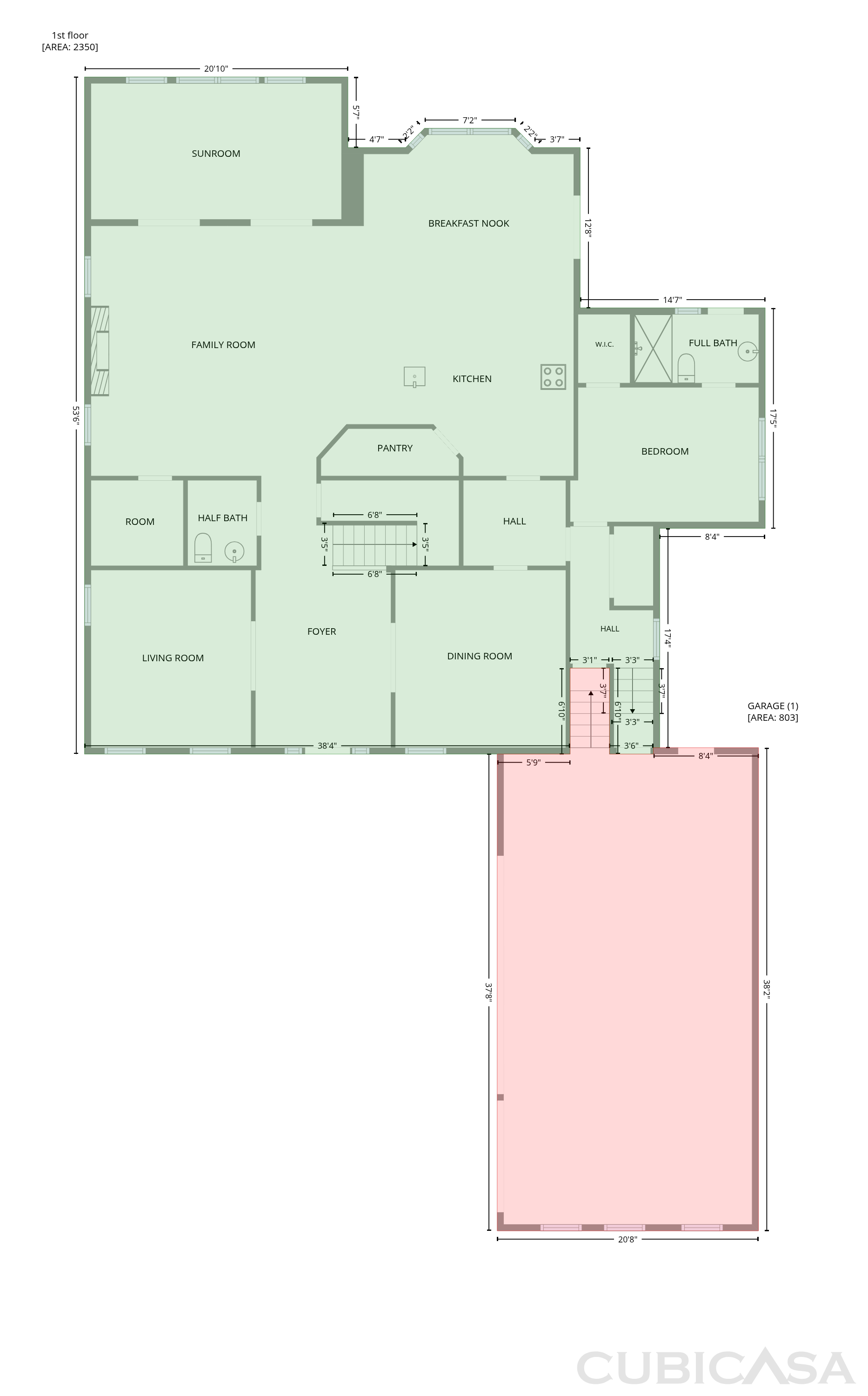 Main Floor of 5105 W Neptune Way, Tampa, FL