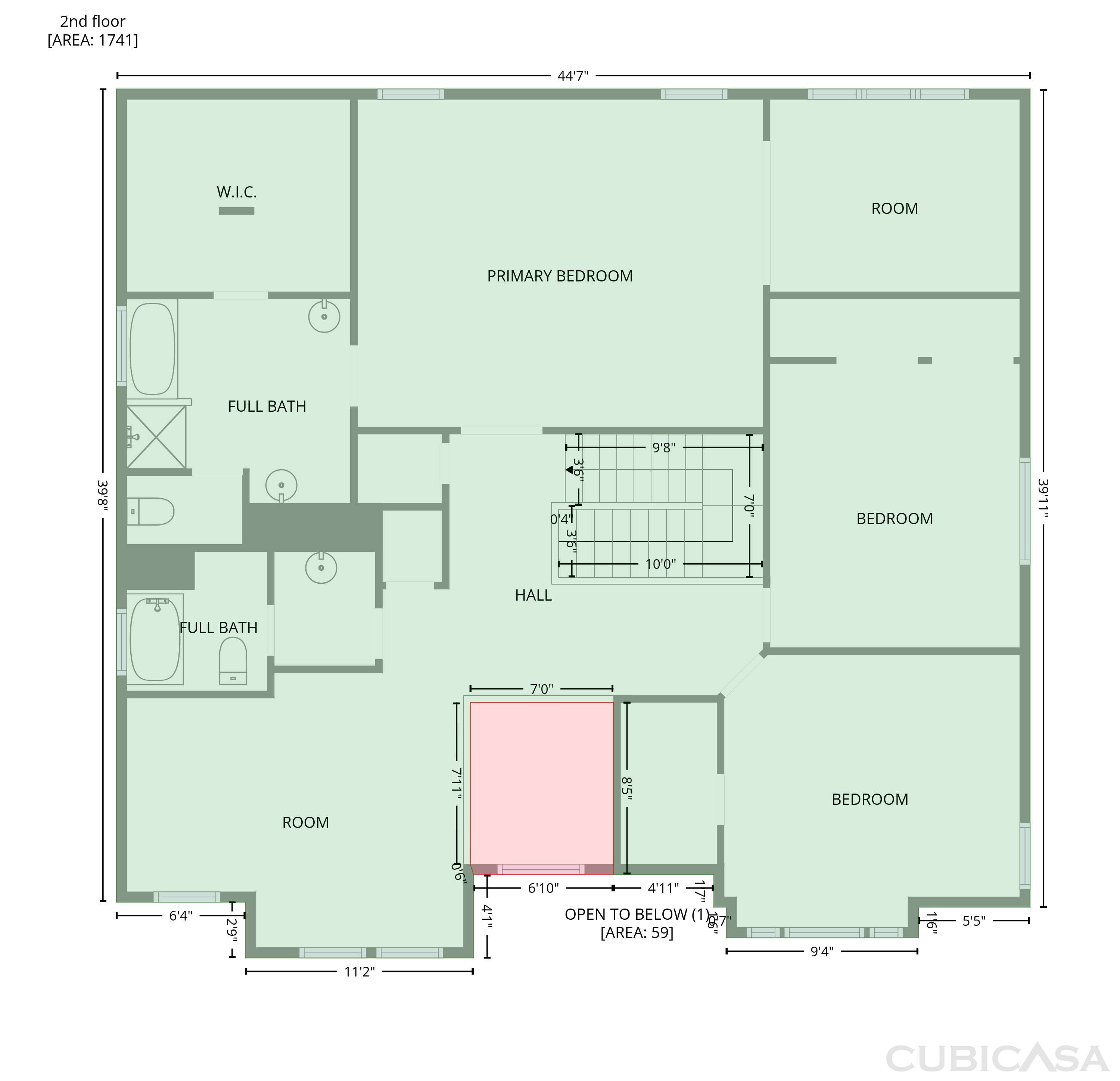 Second Floor of 312 Crowfoot Dr, Harker Heights, TX
