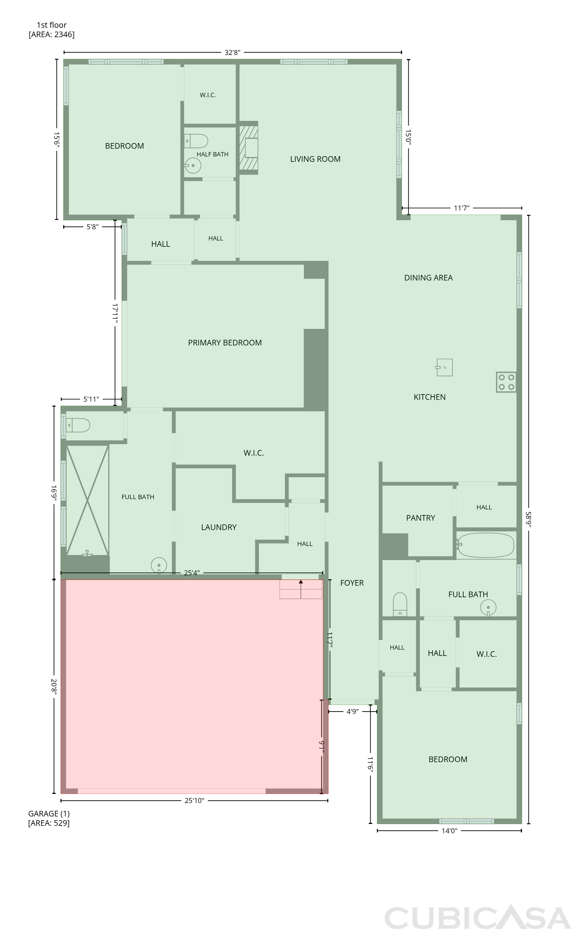 Main Floor of 1303 Red Lake Way, Lincoln, CA