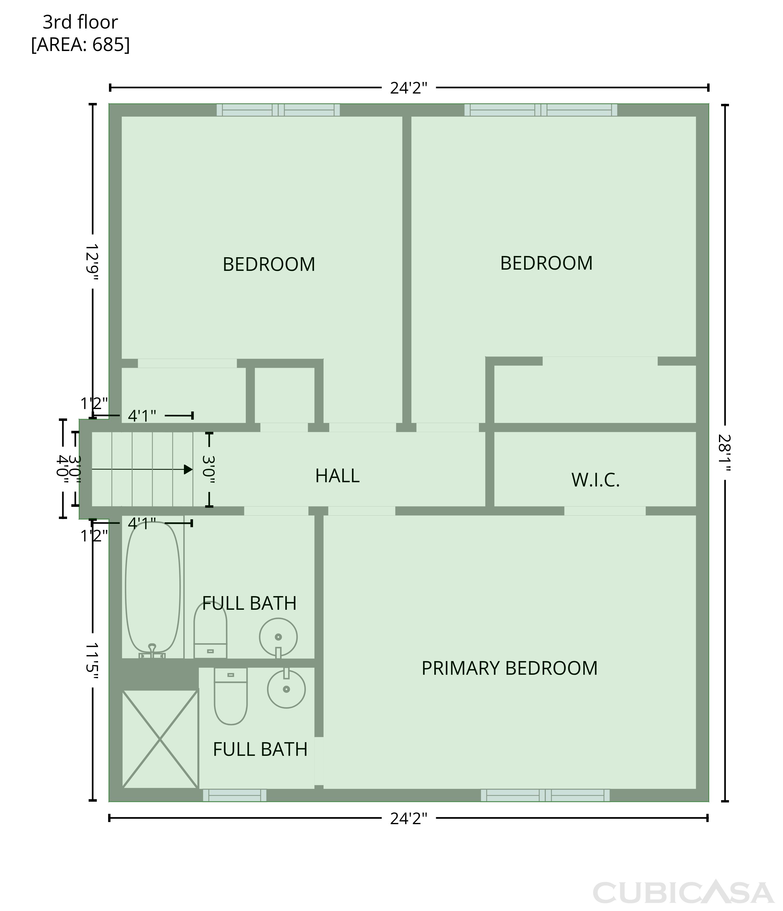 Floor 4 of 5655 Tomah Dr, Colorado Springs, CO