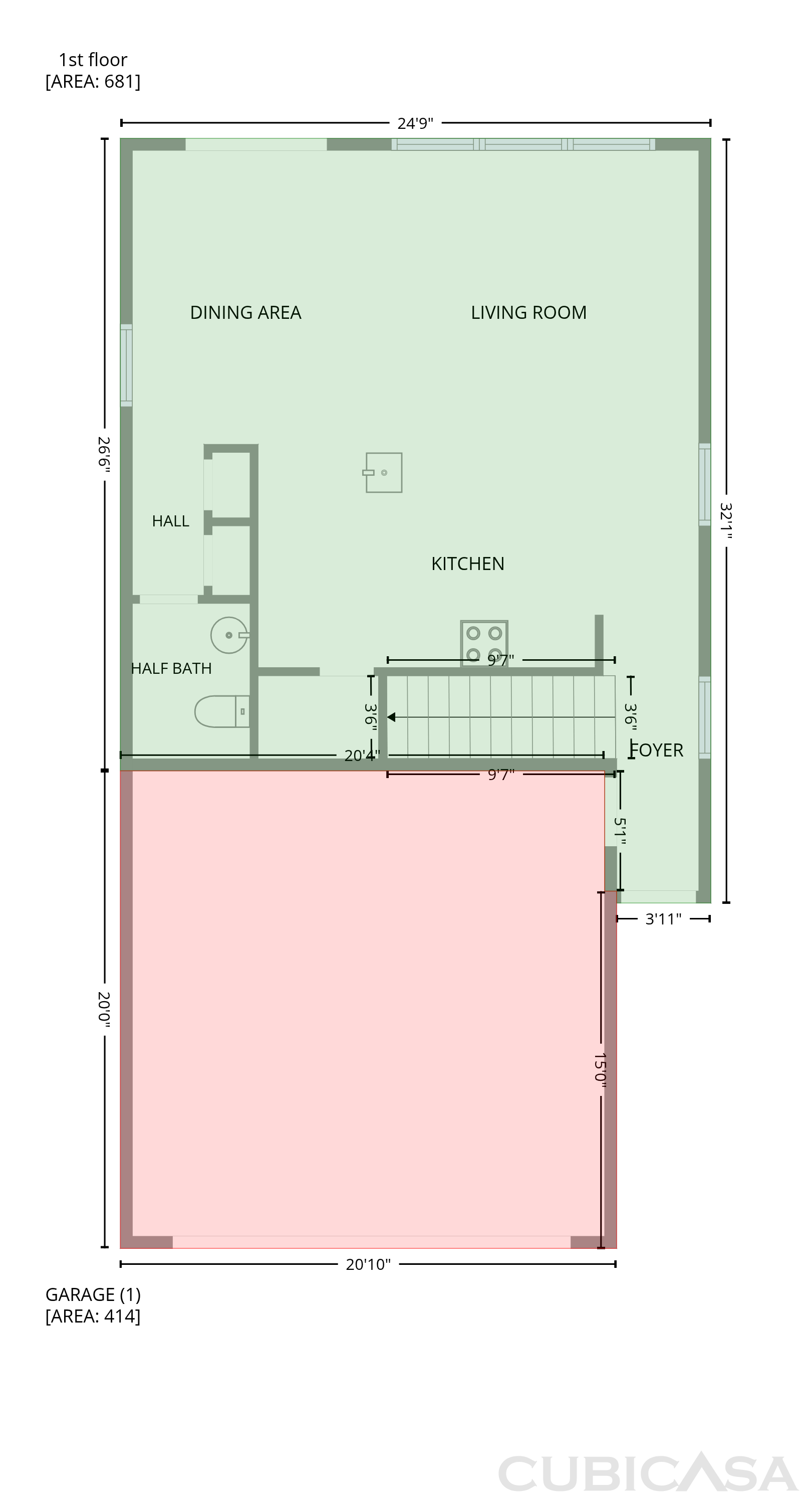 Main Floor of 5627 Ridge Run St, Las Vegas, NV