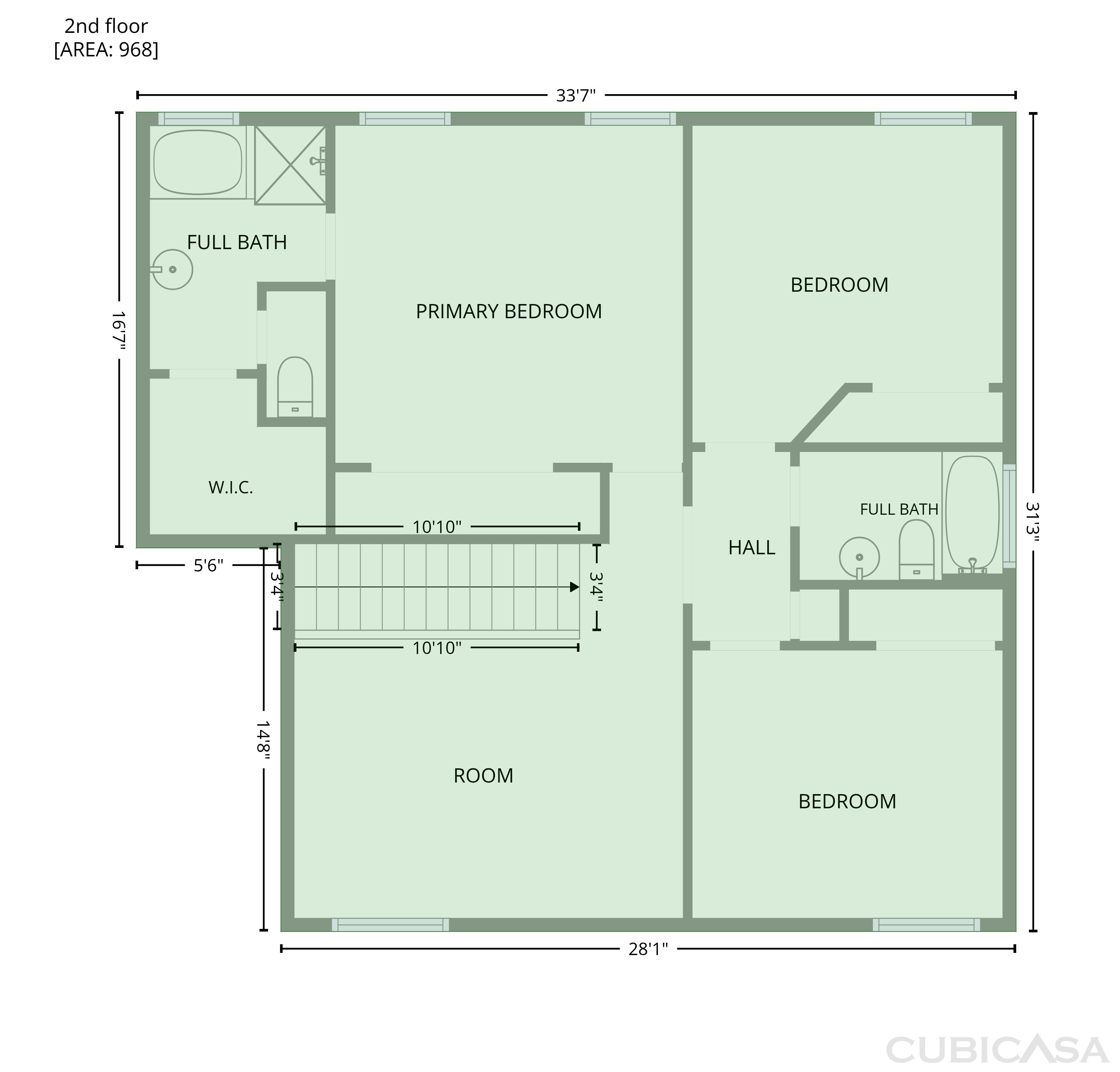 Second Floor of 6311 Richland Hills Dr, Katy, TX