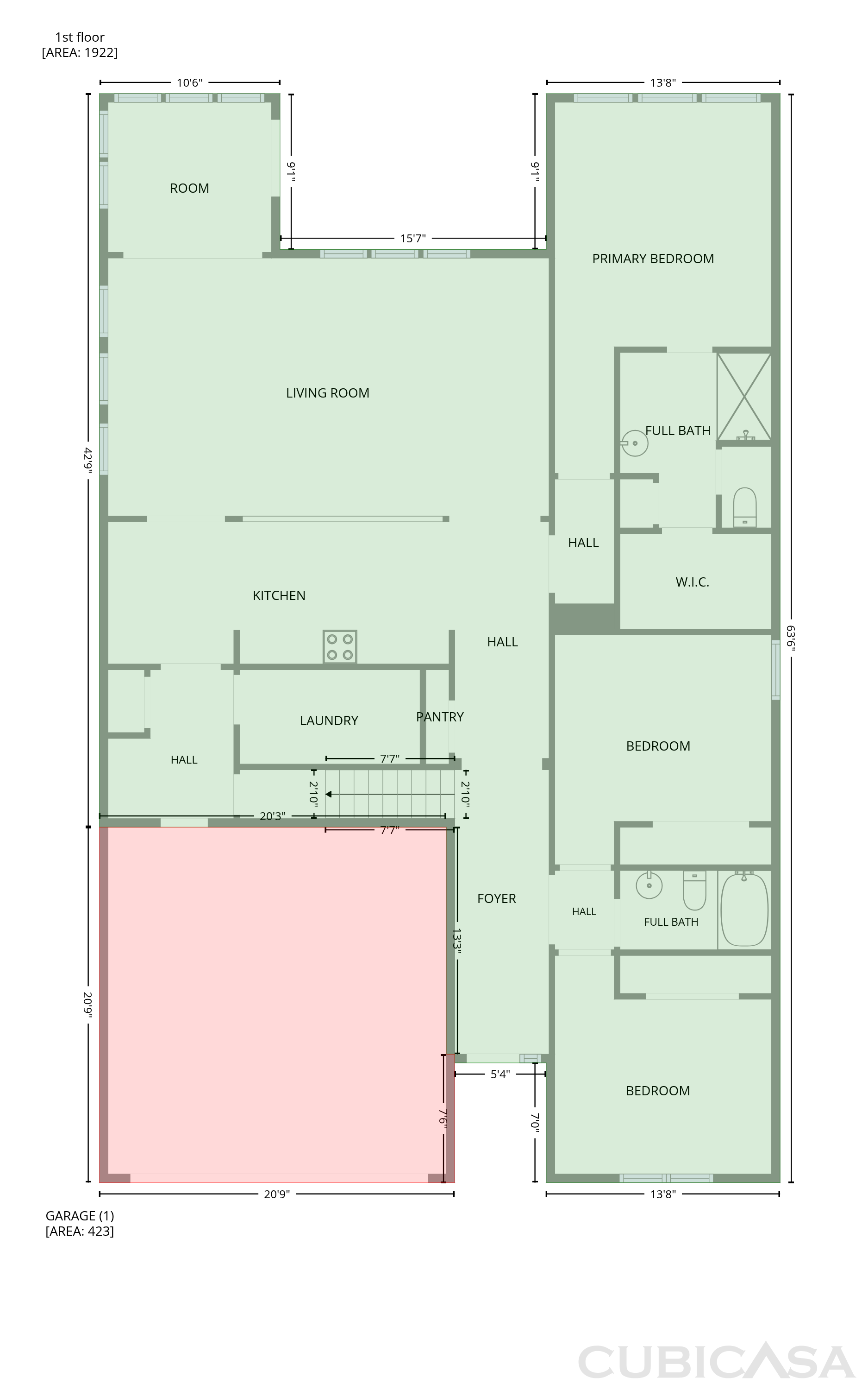 Main Floor of 6109 Balham Ct, Charlotte, NC