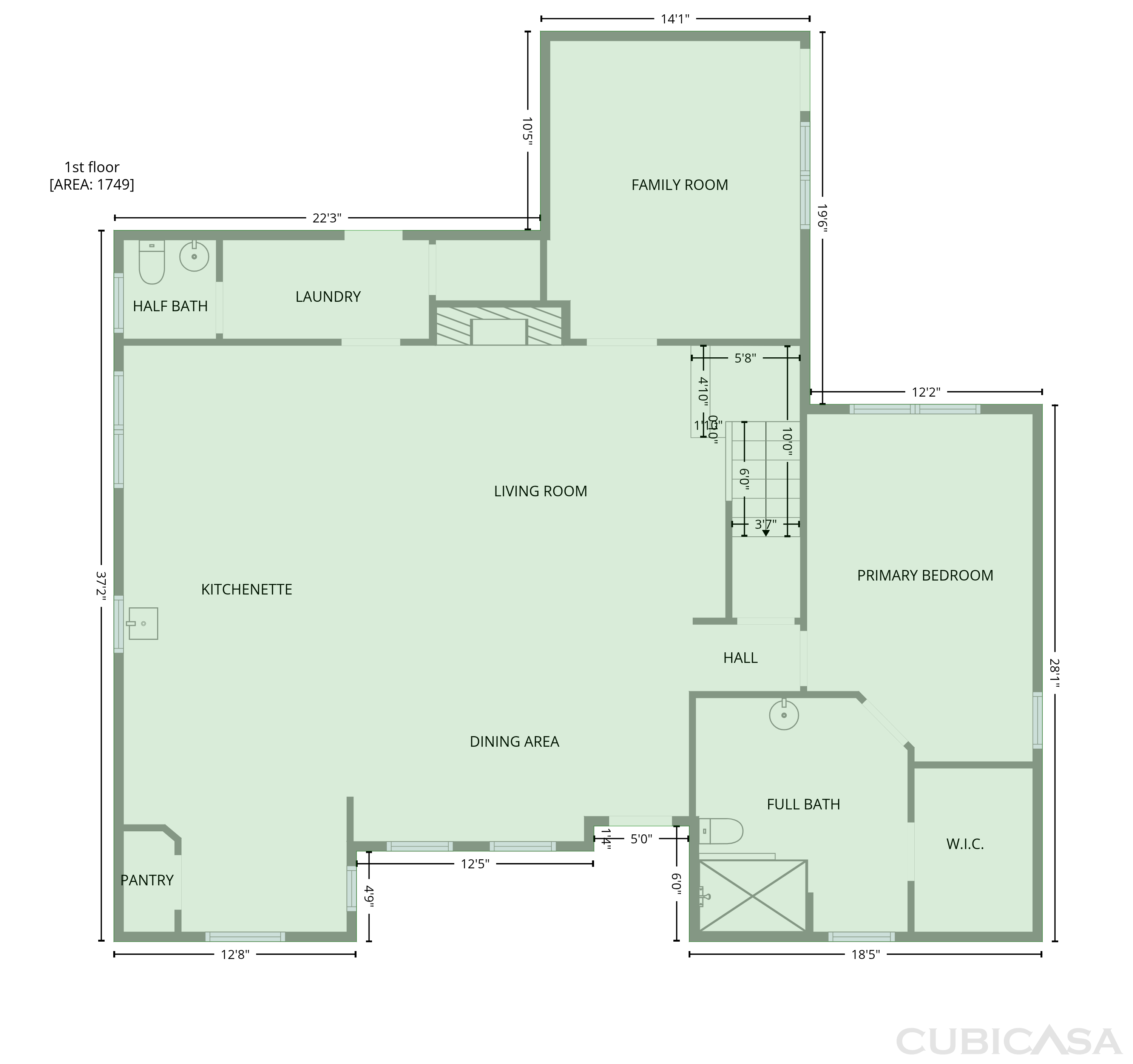 Main Floor of 3308 Brookhaven Club Dr, Dallas, TX
