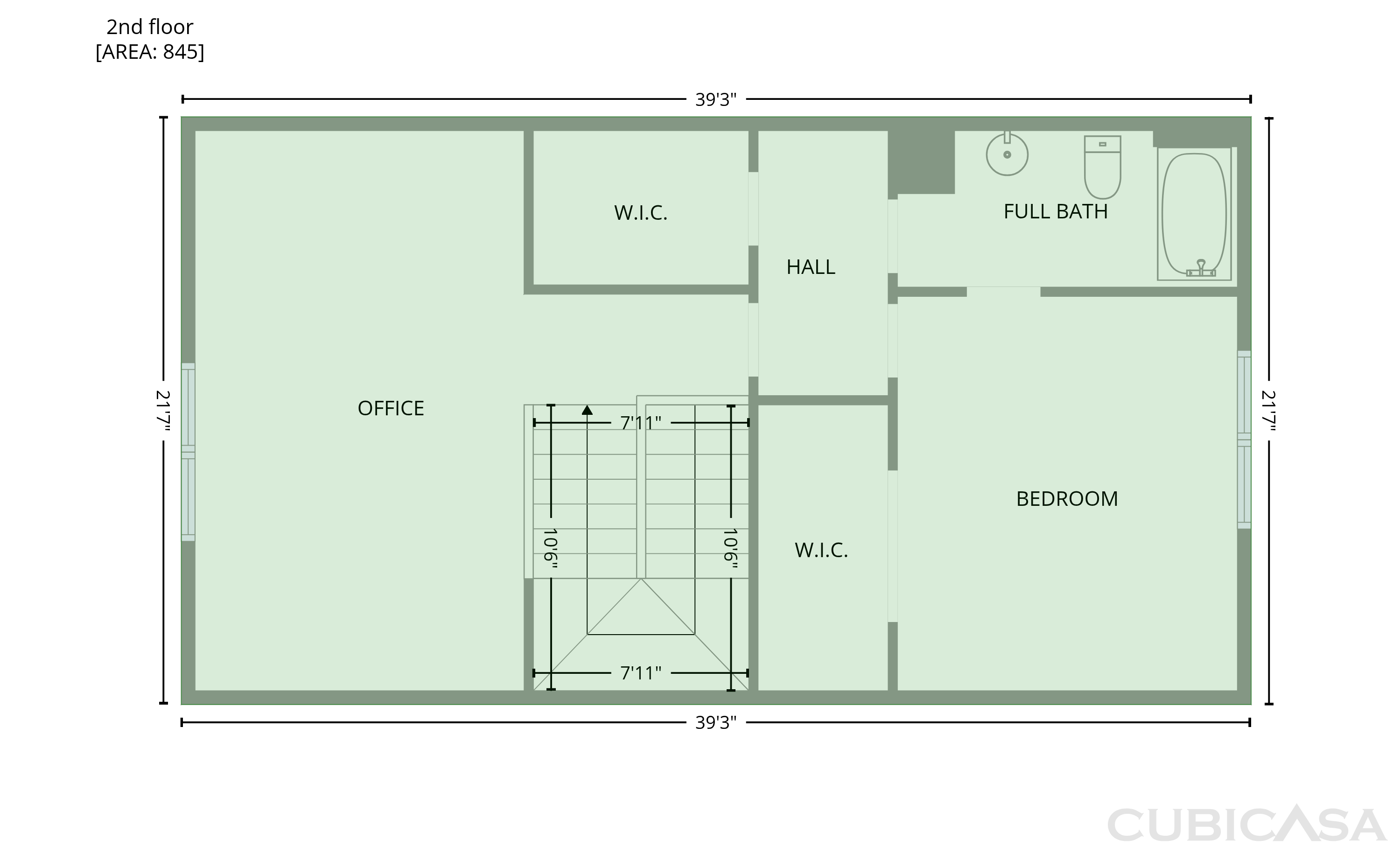 Second Floor of 604 Rockbank Loop, Wendell, NC