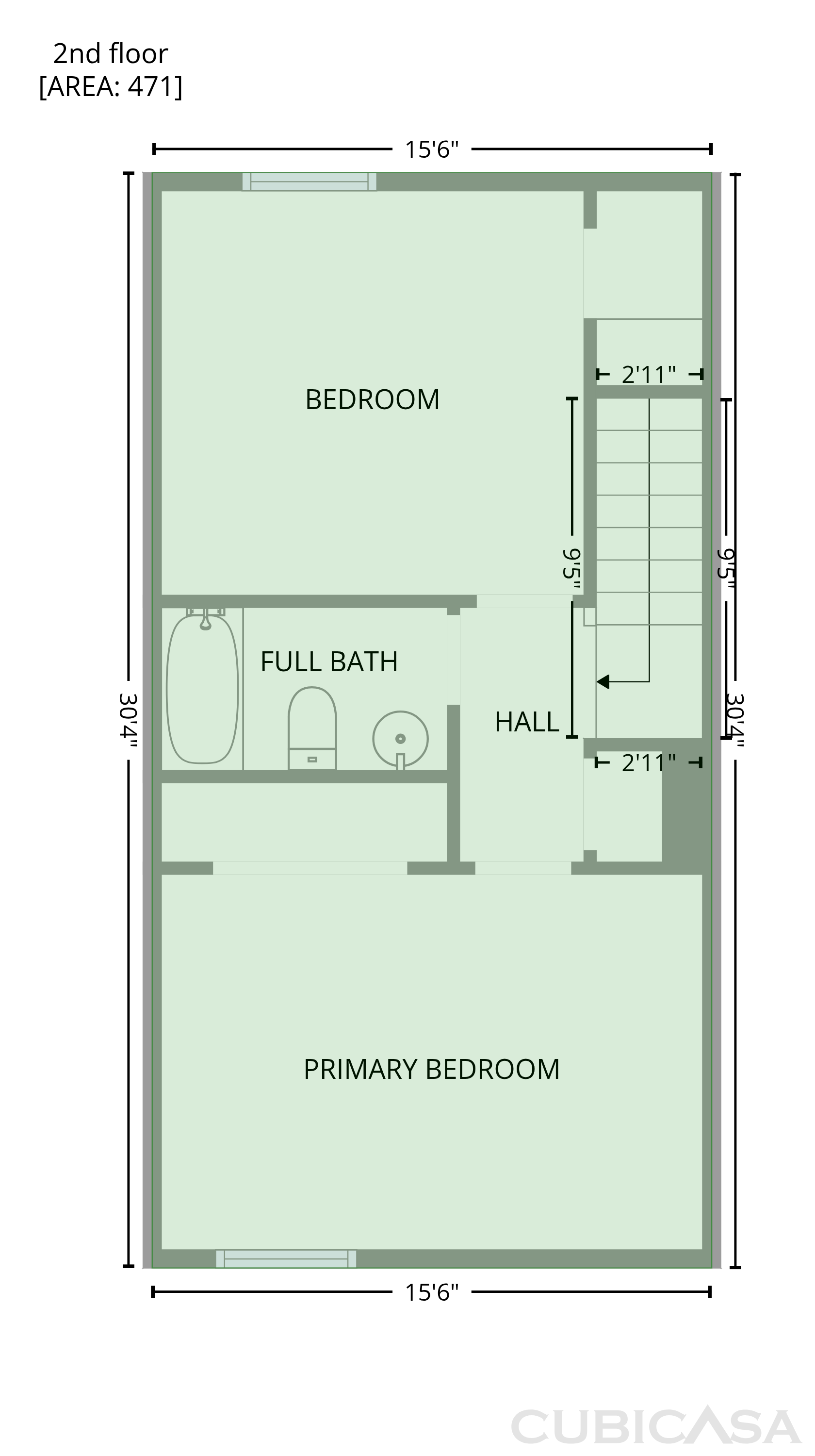 Second Floor of 4037 Briarhill Dr, Charlotte, NC
