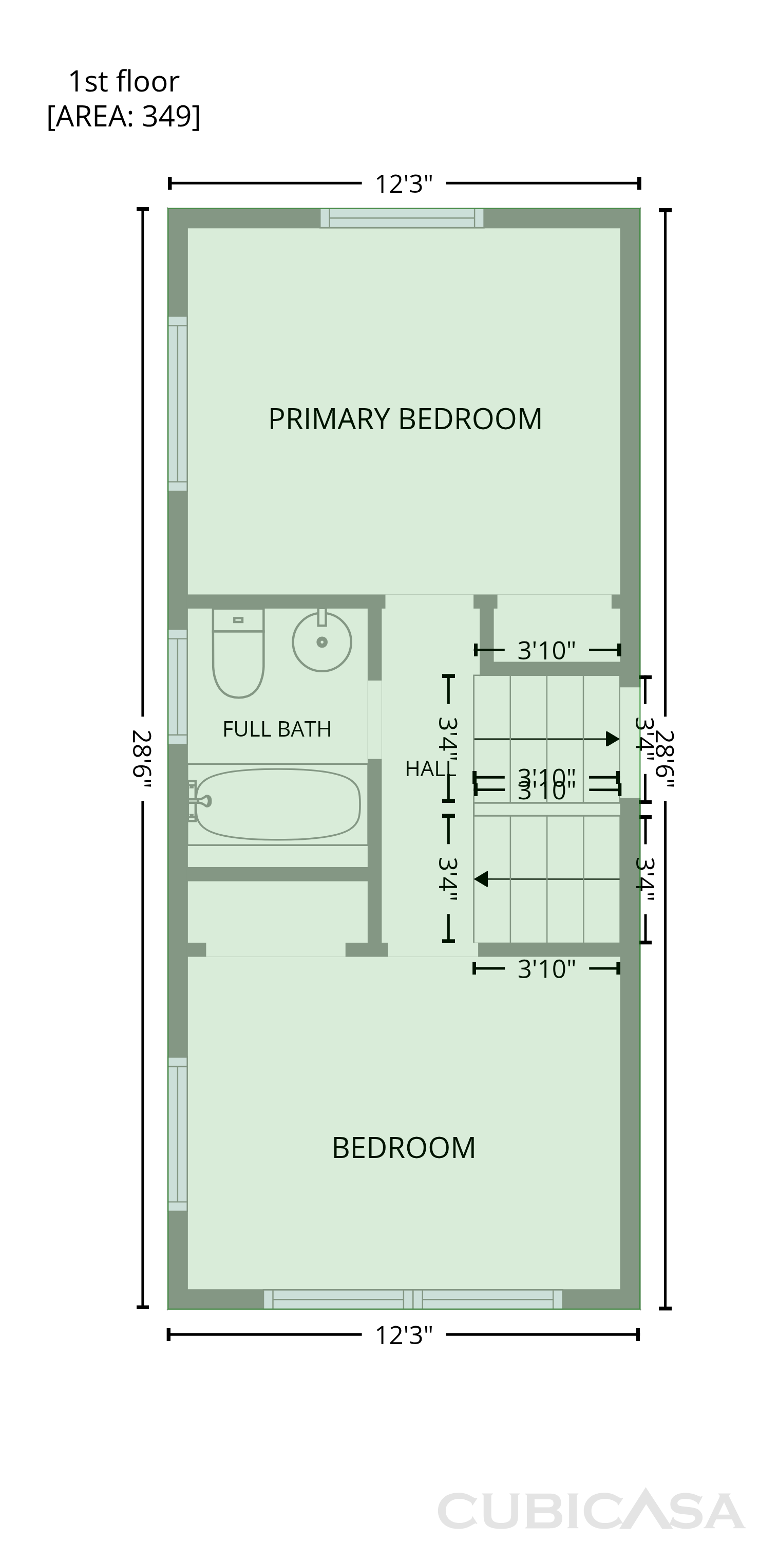 Second Floor of 3454 Primrose Pl, Decatur, GA