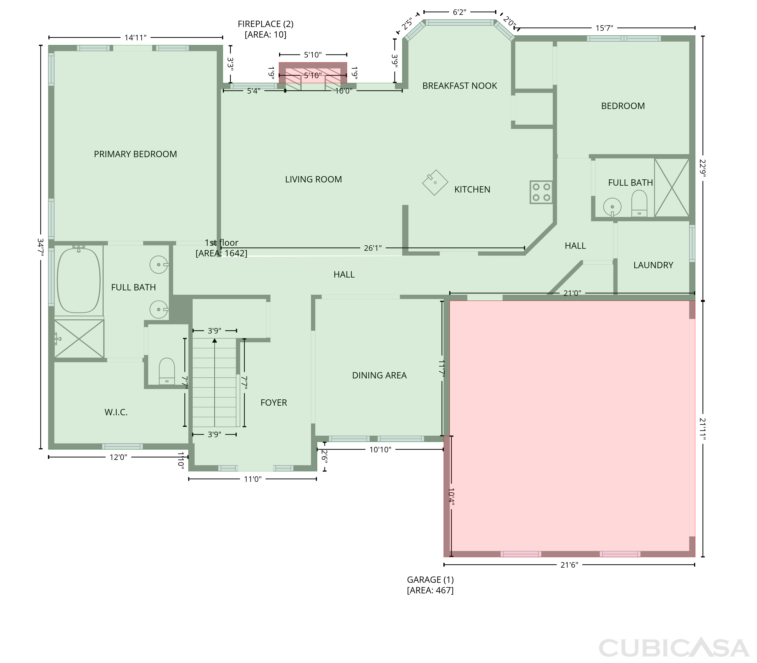 Main Floor of 5309 Old Town Ln, Gastonia, NC